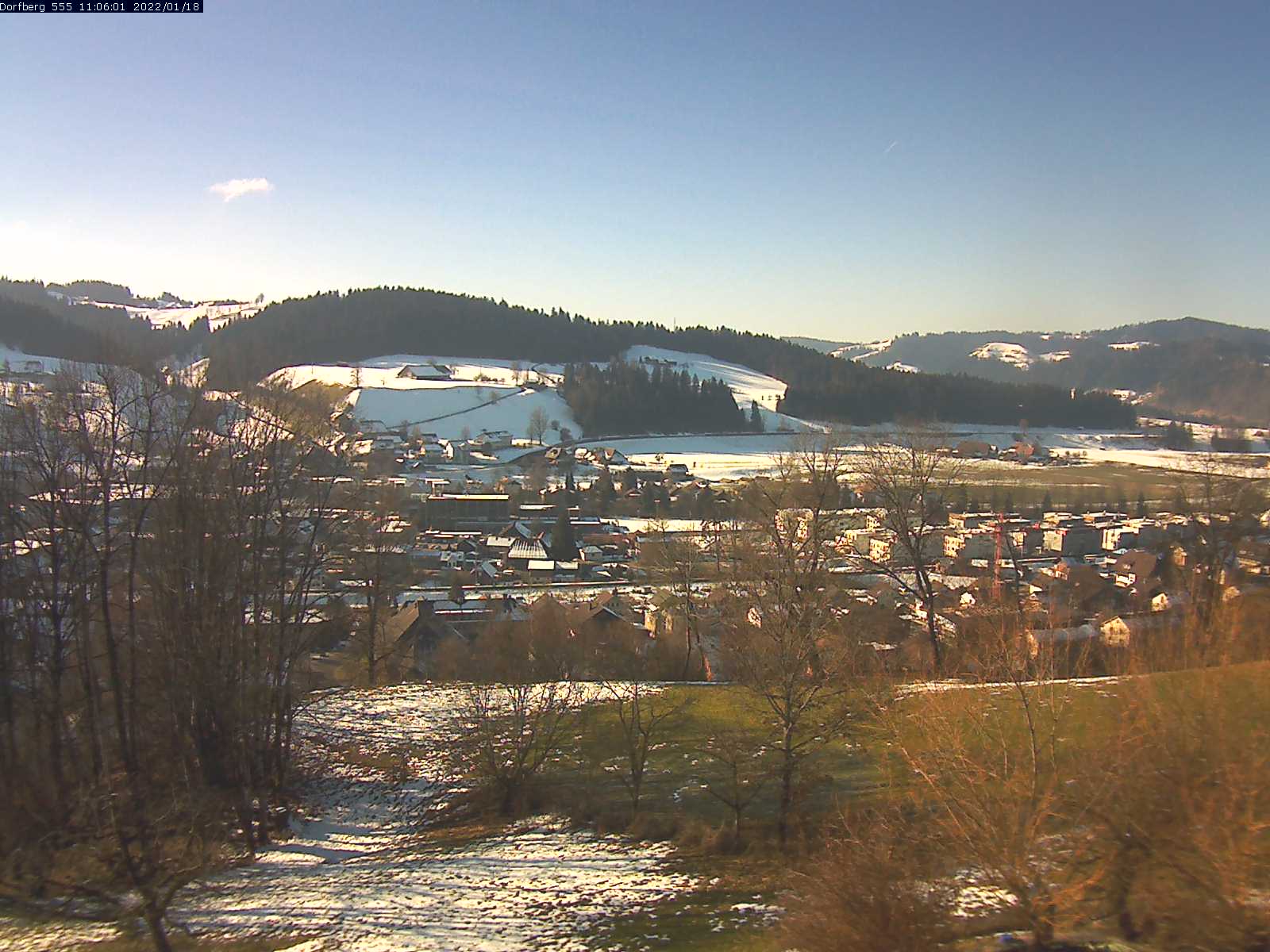 Webcam-Bild: Aussicht vom Dorfberg in Langnau 20220118-110601
