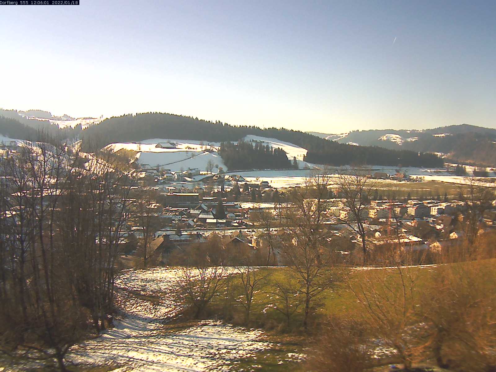 Webcam-Bild: Aussicht vom Dorfberg in Langnau 20220118-120601