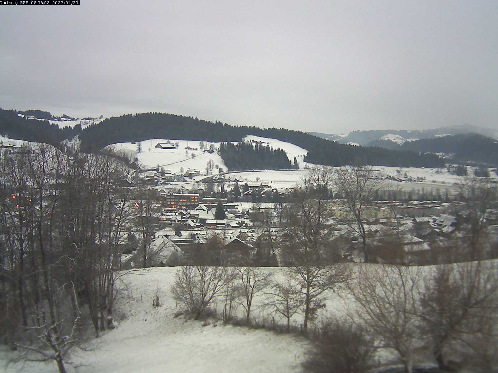 Webcam-Bild: Aussicht vom Dorfberg in Langnau 20220120-080601
