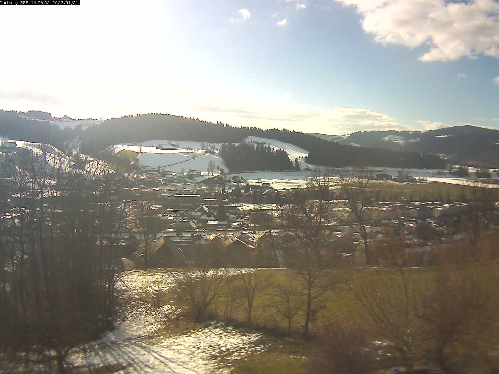 Webcam-Bild: Aussicht vom Dorfberg in Langnau 20220121-140602