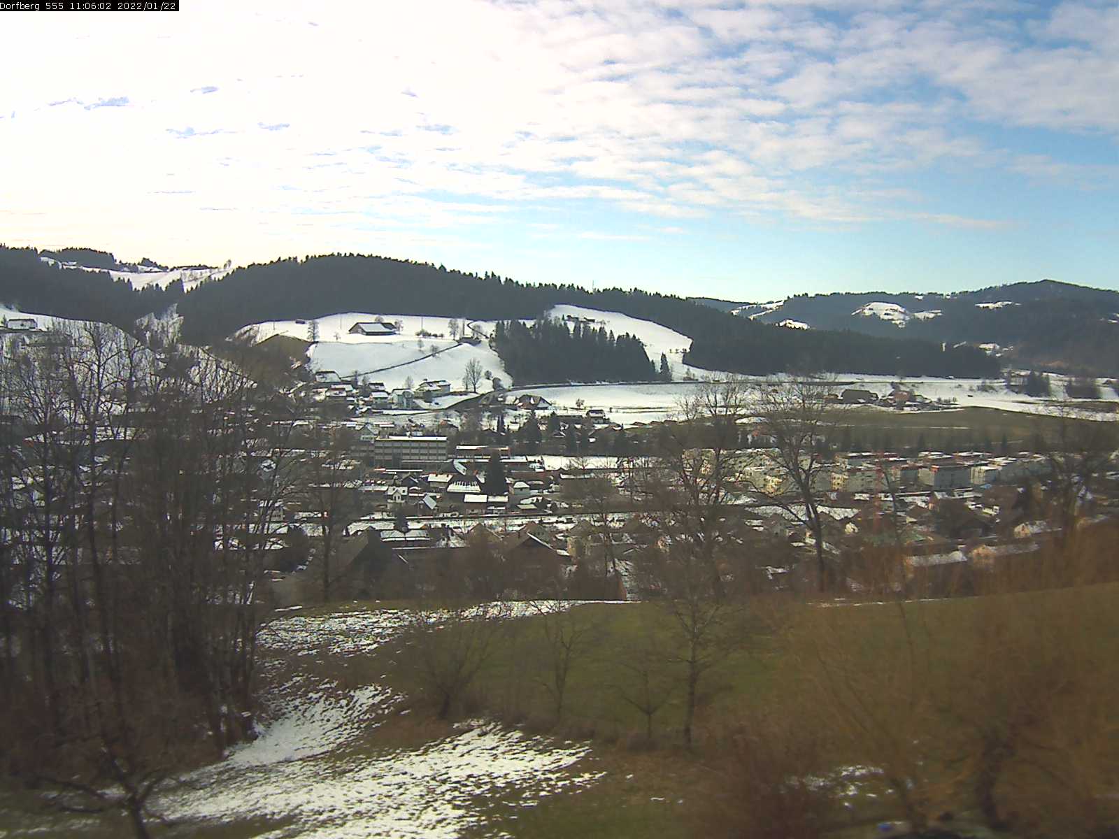 Webcam-Bild: Aussicht vom Dorfberg in Langnau 20220122-110601