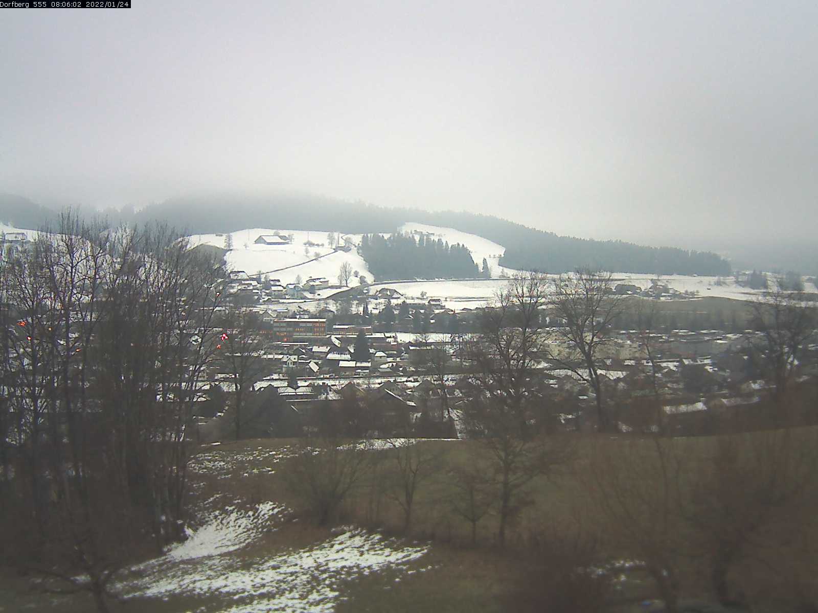 Webcam-Bild: Aussicht vom Dorfberg in Langnau 20220124-080601