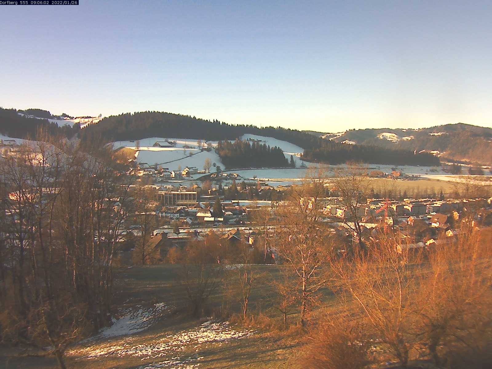 Webcam-Bild: Aussicht vom Dorfberg in Langnau 20220126-090601