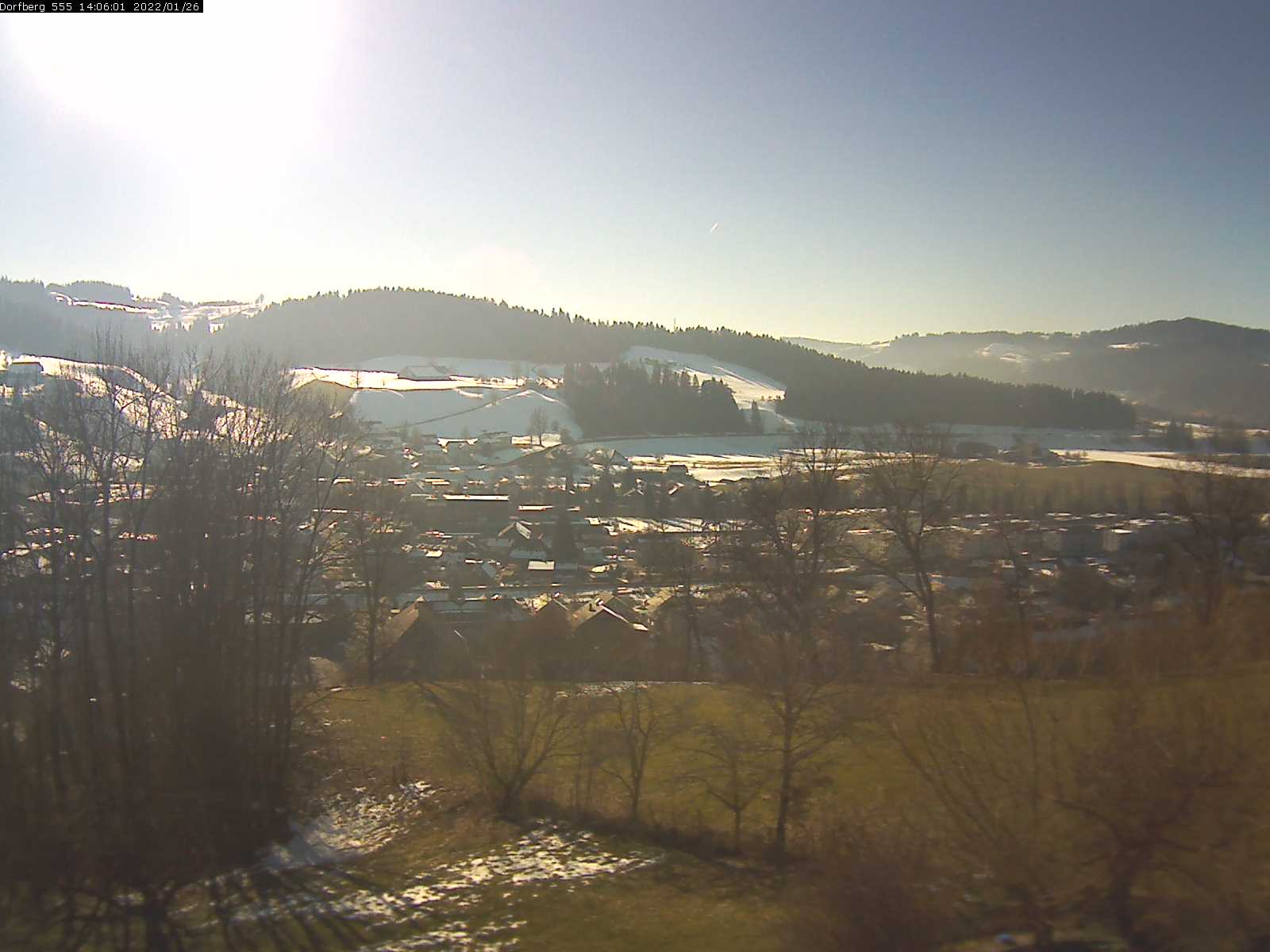 Webcam-Bild: Aussicht vom Dorfberg in Langnau 20220126-140601