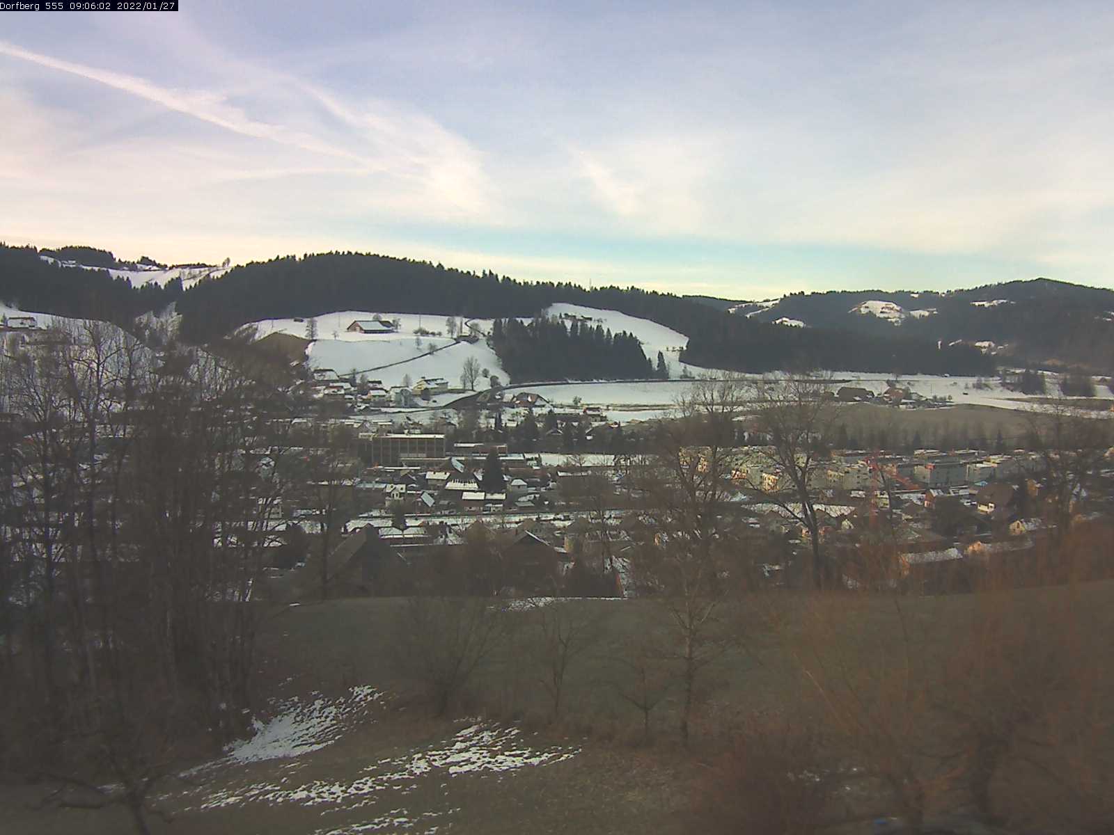 Webcam-Bild: Aussicht vom Dorfberg in Langnau 20220127-090601