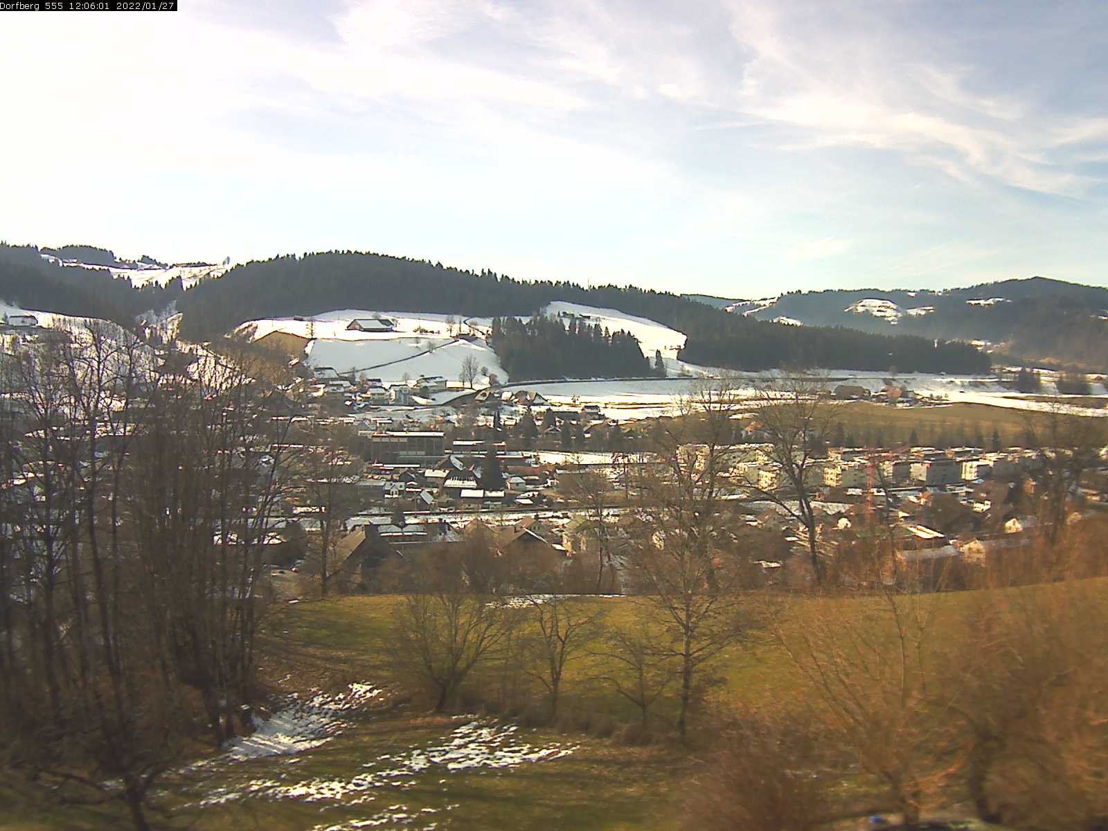 Webcam-Bild: Aussicht vom Dorfberg in Langnau 20220127-120601