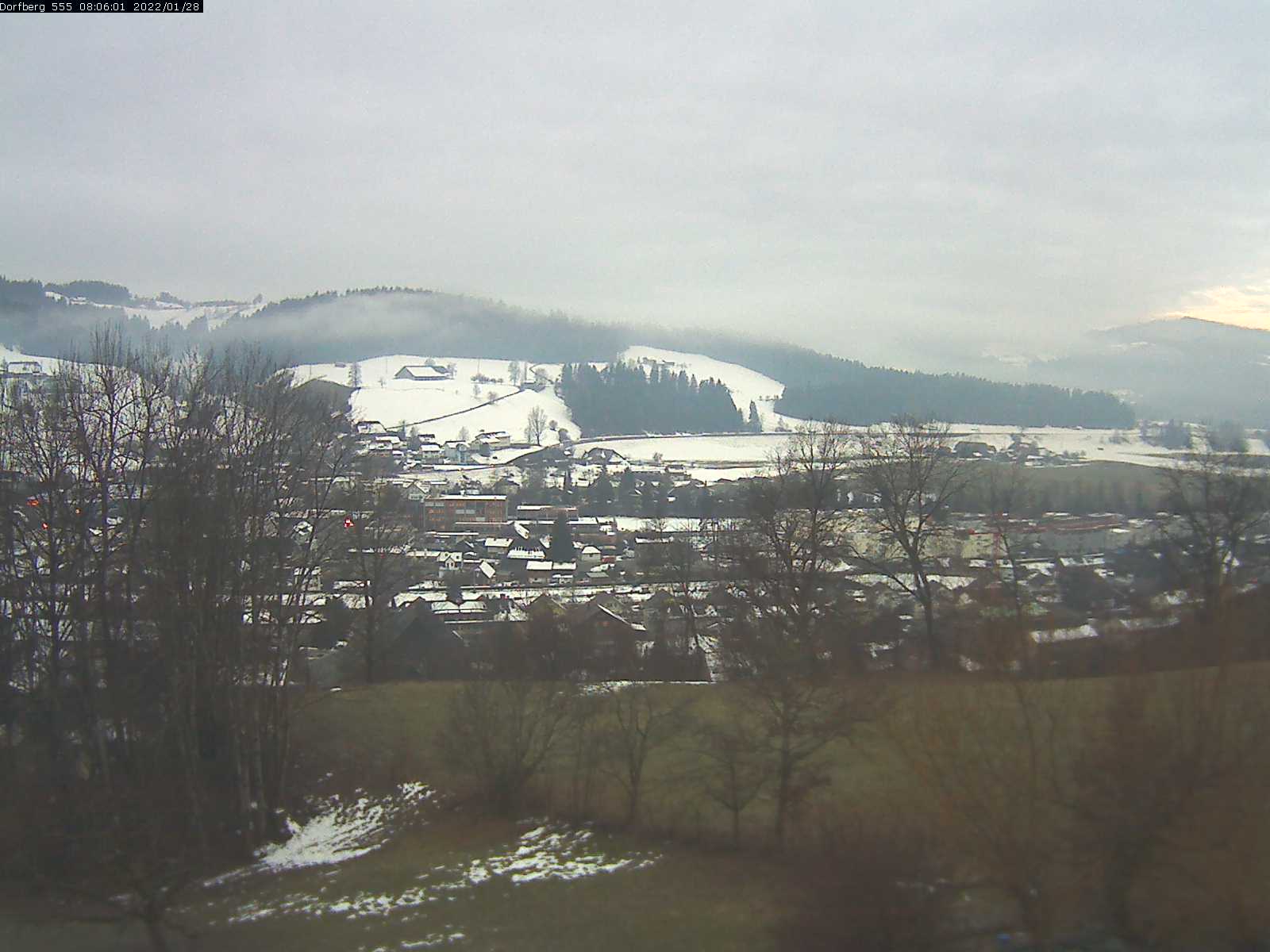 Webcam-Bild: Aussicht vom Dorfberg in Langnau 20220128-080601