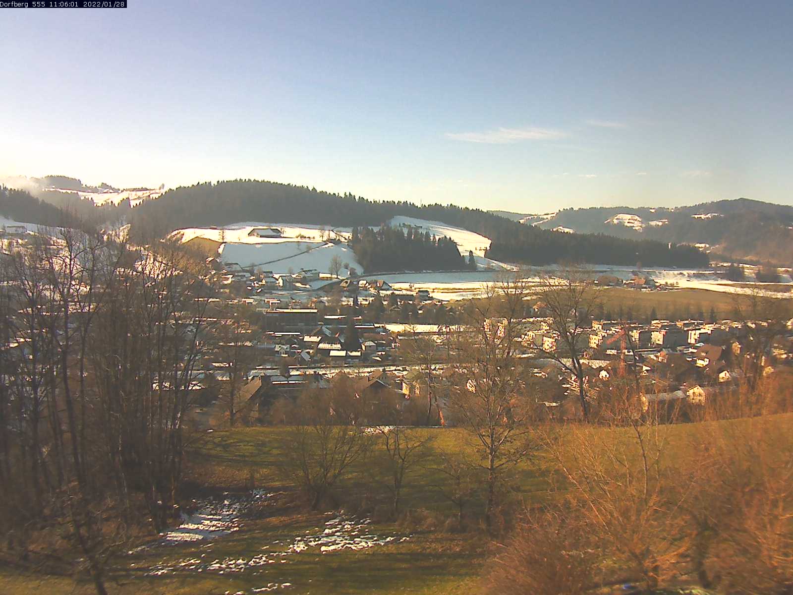 Webcam-Bild: Aussicht vom Dorfberg in Langnau 20220128-110601
