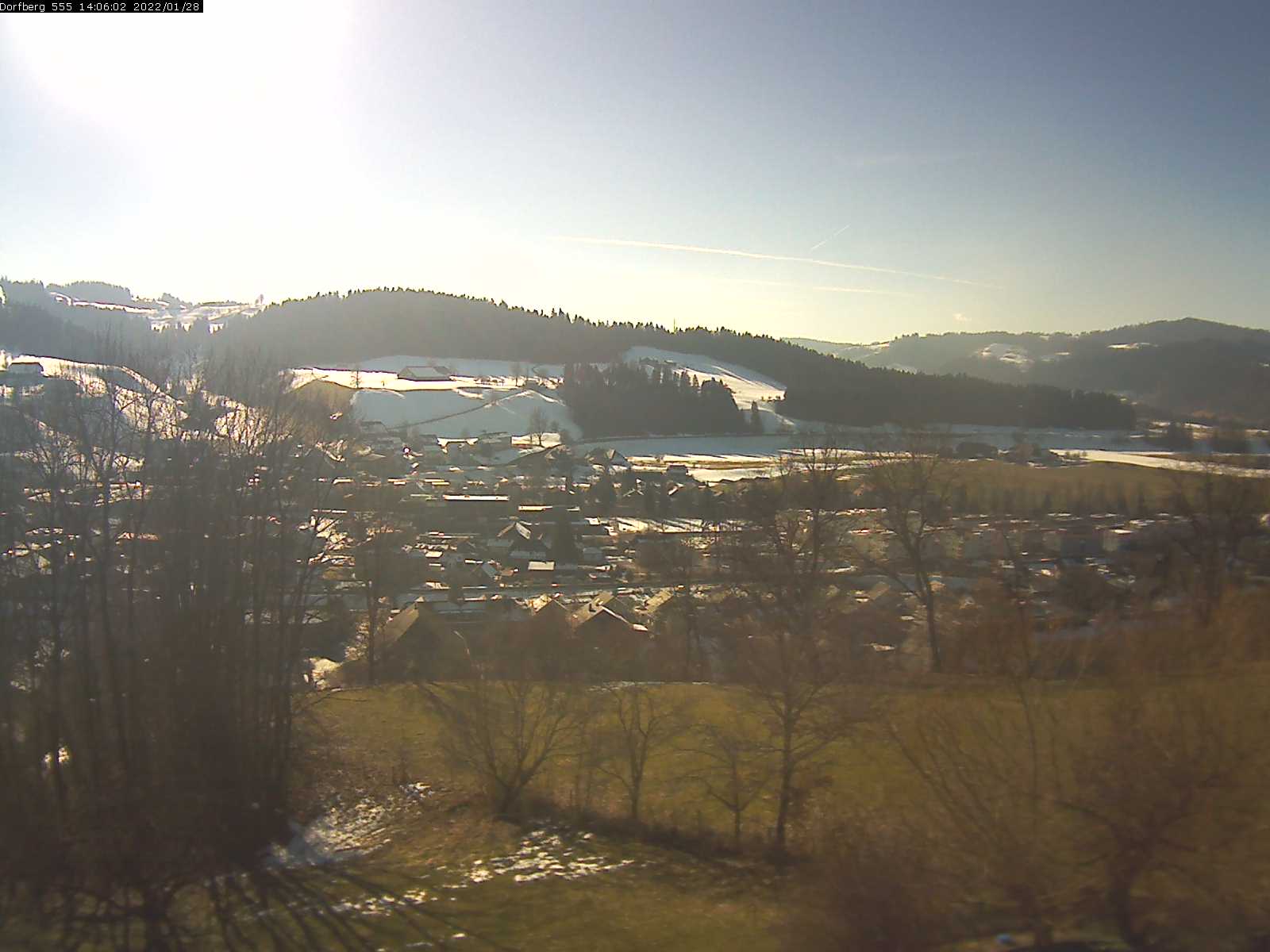Webcam-Bild: Aussicht vom Dorfberg in Langnau 20220128-140601