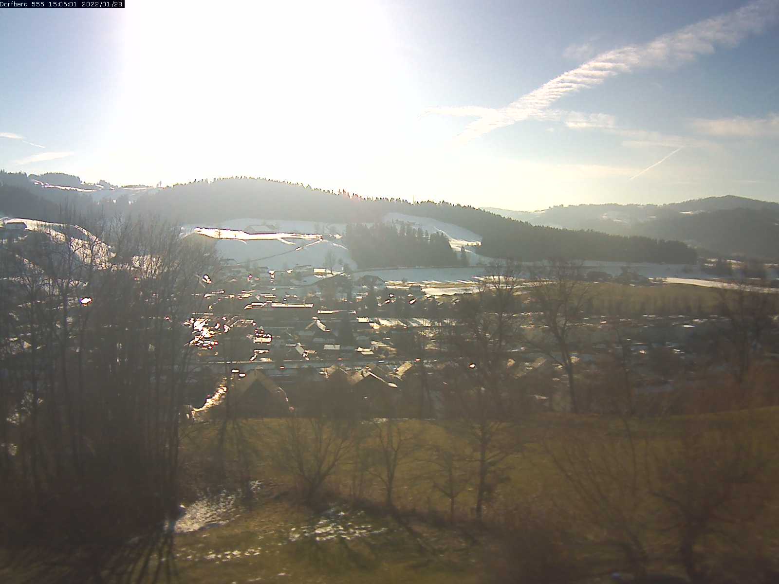 Webcam-Bild: Aussicht vom Dorfberg in Langnau 20220128-150601