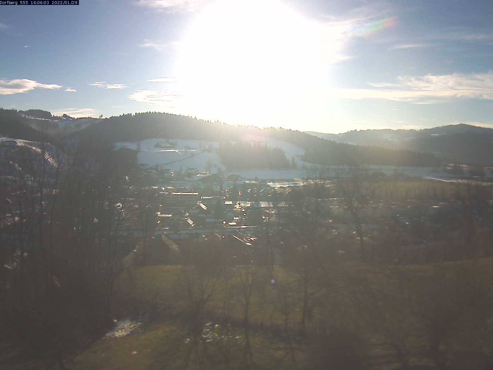 Webcam-Bild: Aussicht vom Dorfberg in Langnau 20220129-160601