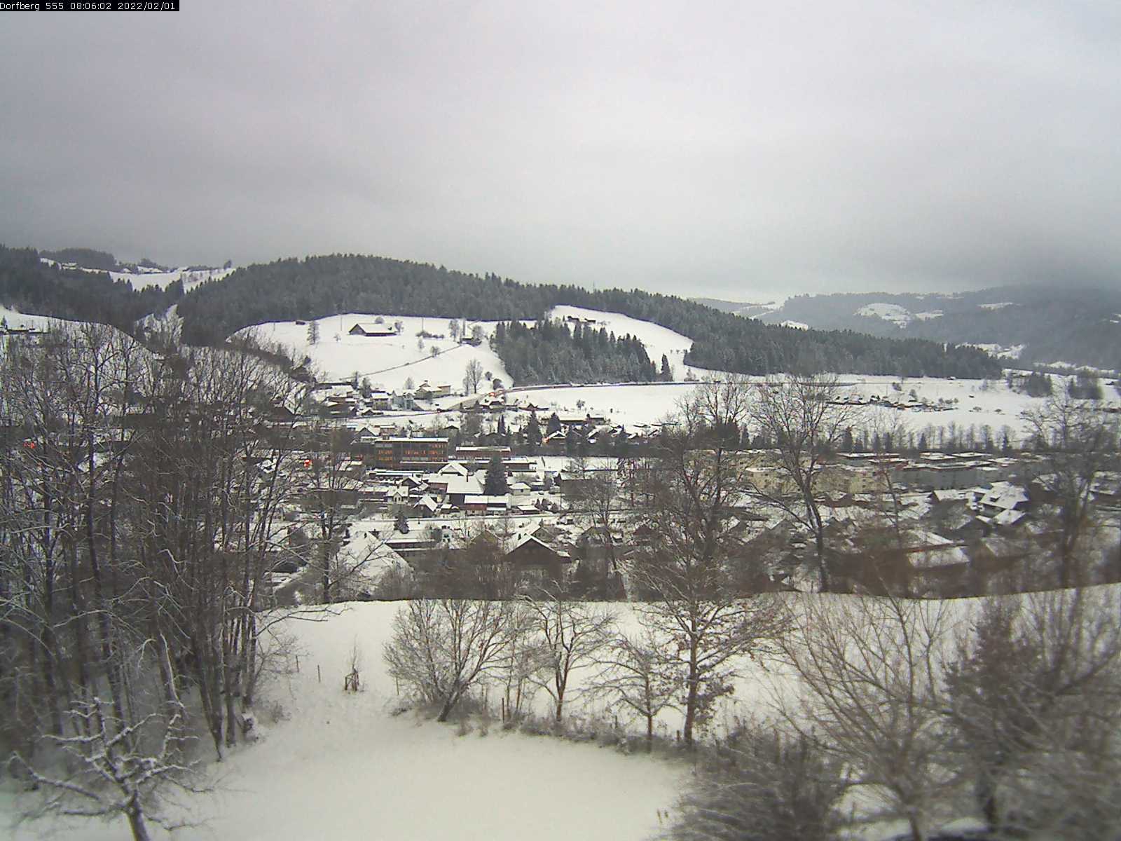 Webcam-Bild: Aussicht vom Dorfberg in Langnau 20220201-080601