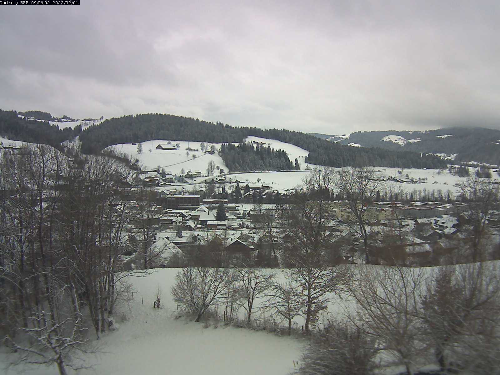 Webcam-Bild: Aussicht vom Dorfberg in Langnau 20220201-090601