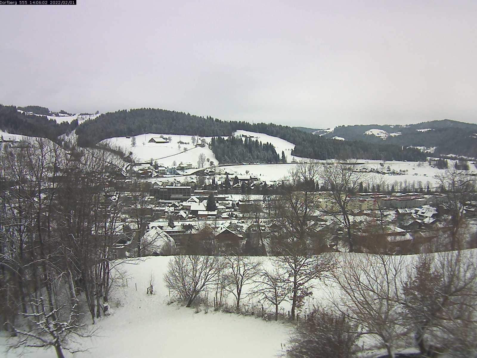 Webcam-Bild: Aussicht vom Dorfberg in Langnau 20220201-140601