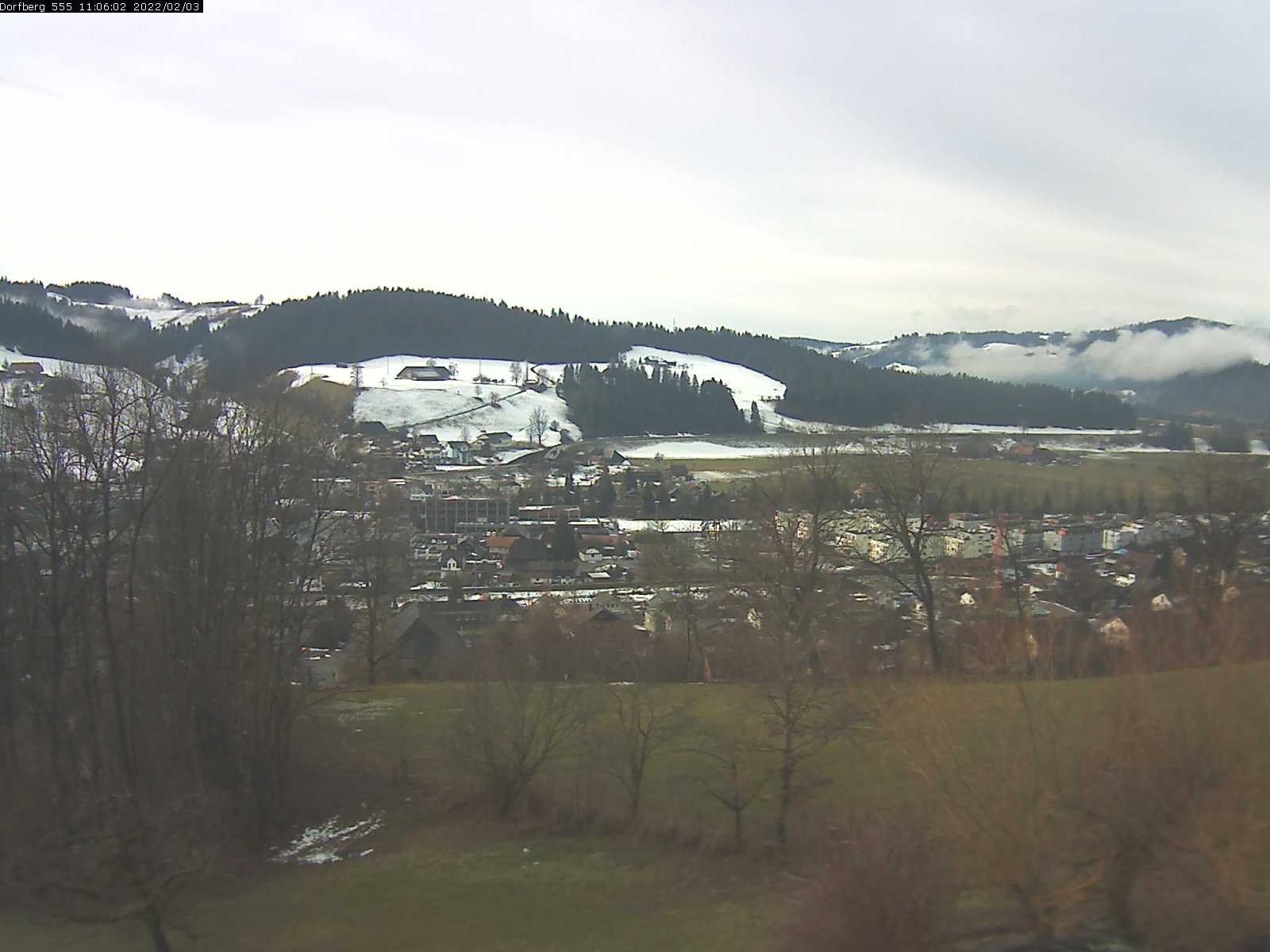 Webcam-Bild: Aussicht vom Dorfberg in Langnau 20220203-110601