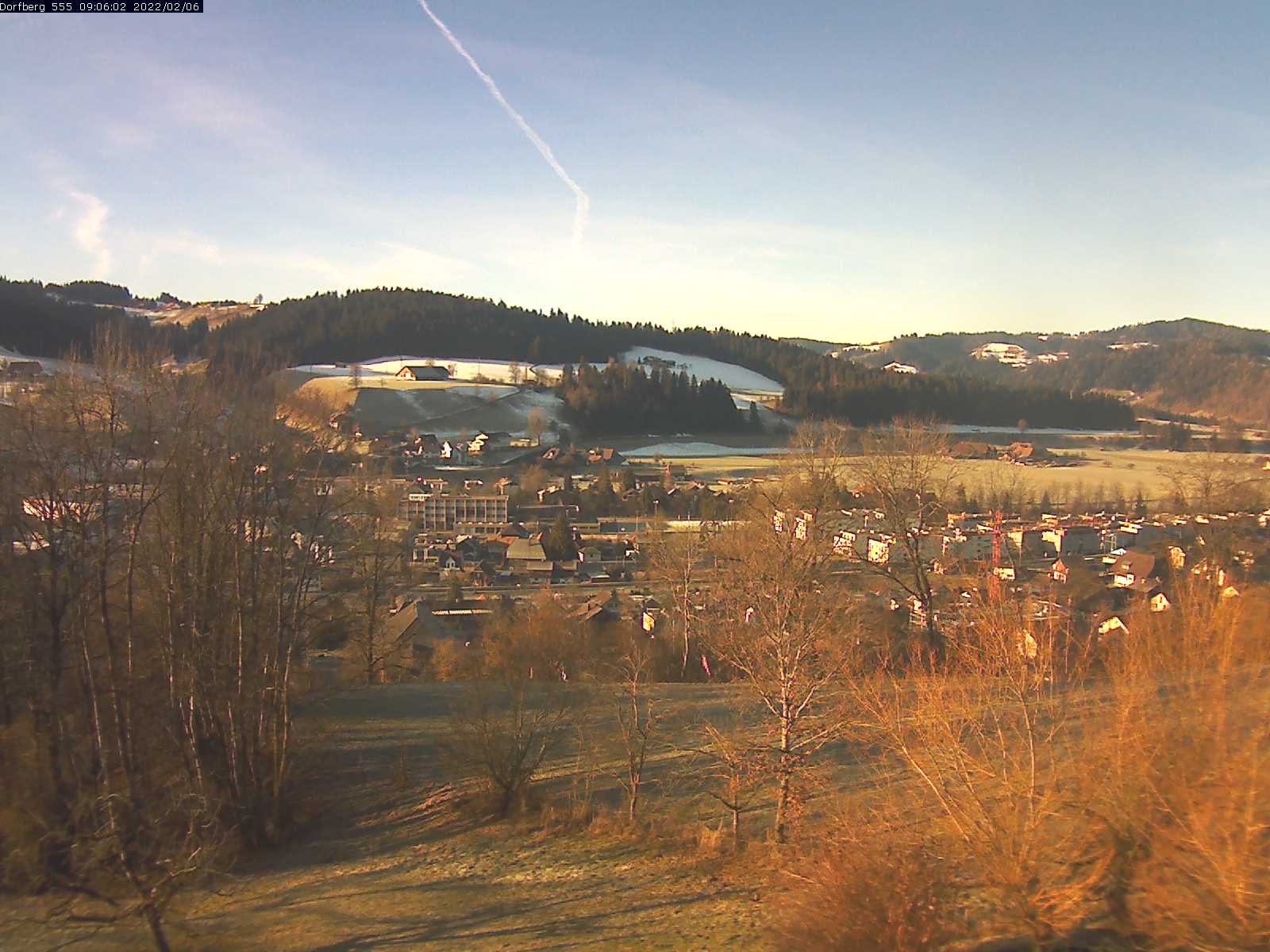 Webcam-Bild: Aussicht vom Dorfberg in Langnau 20220206-090601