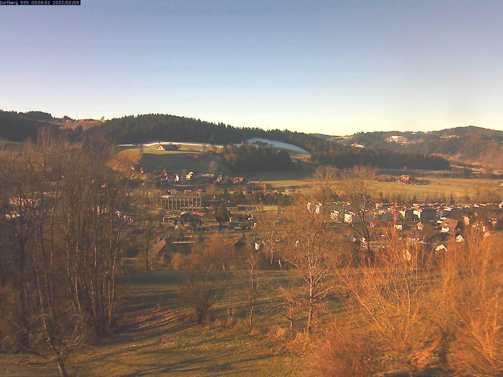 Webcam-Bild: Aussicht vom Dorfberg in Langnau 20220209-090601