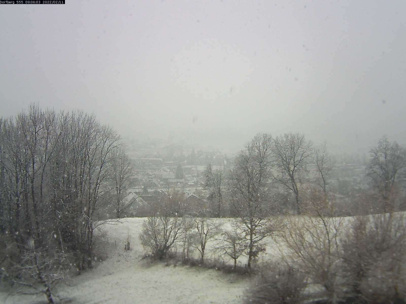 Webcam-Bild: Aussicht vom Dorfberg in Langnau 20220211-090602