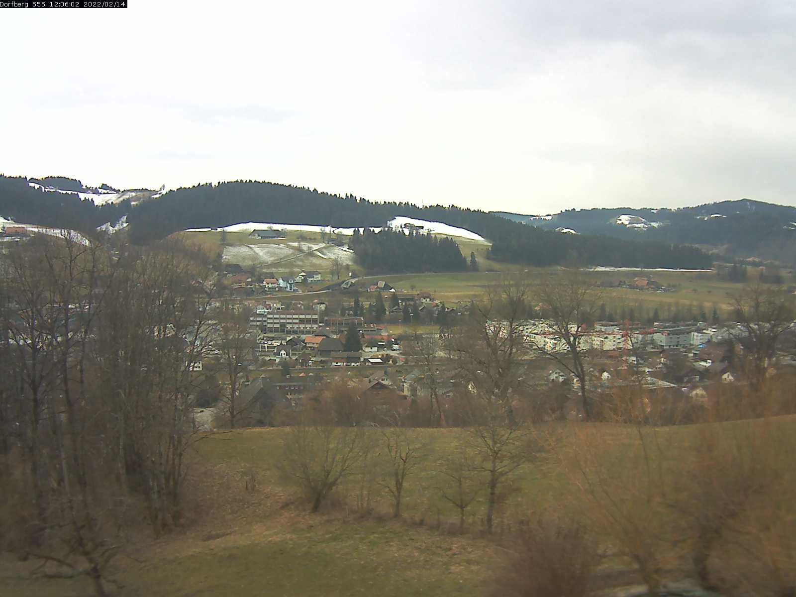 Webcam-Bild: Aussicht vom Dorfberg in Langnau 20220214-120601