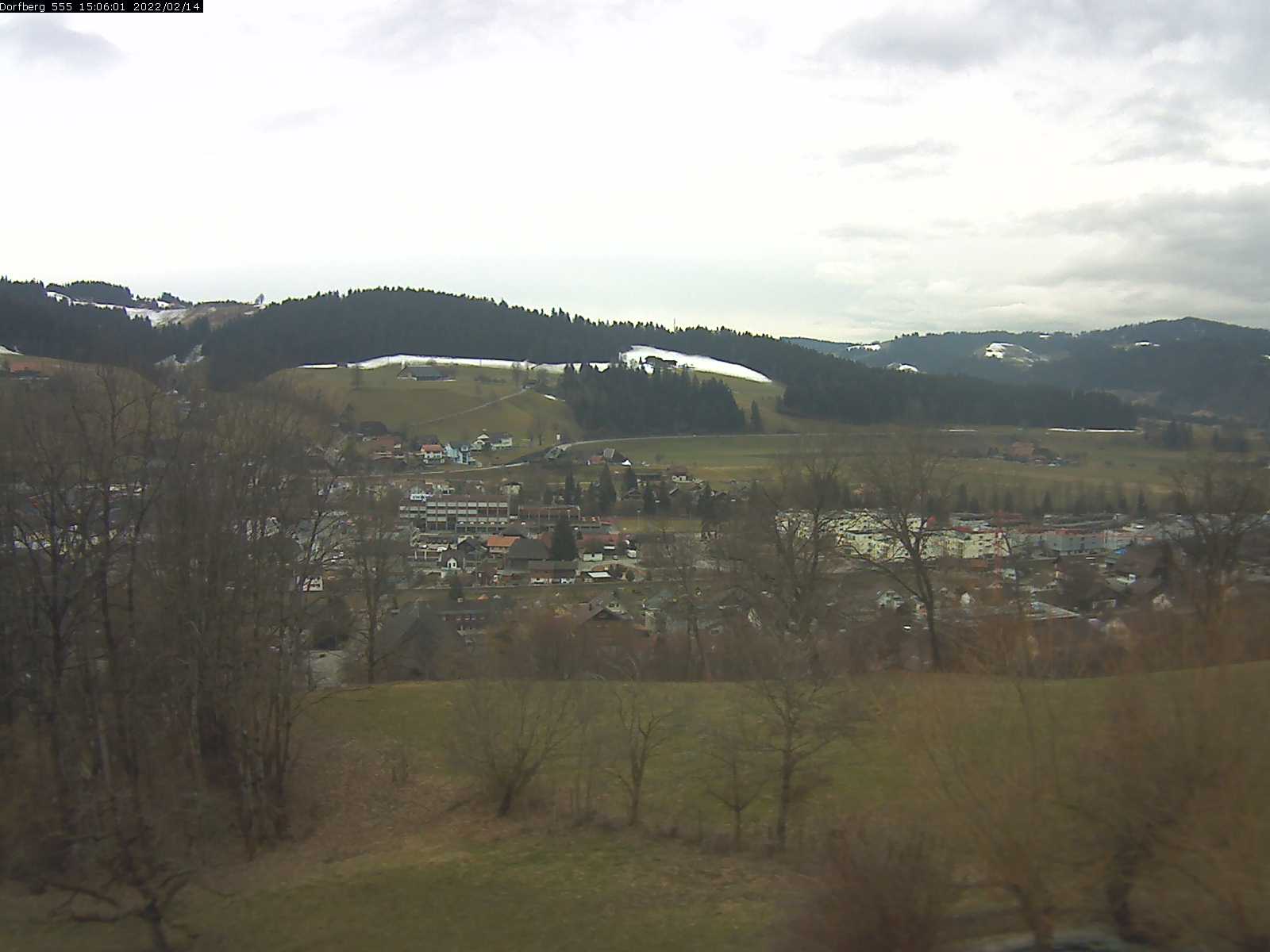 Webcam-Bild: Aussicht vom Dorfberg in Langnau 20220214-150601
