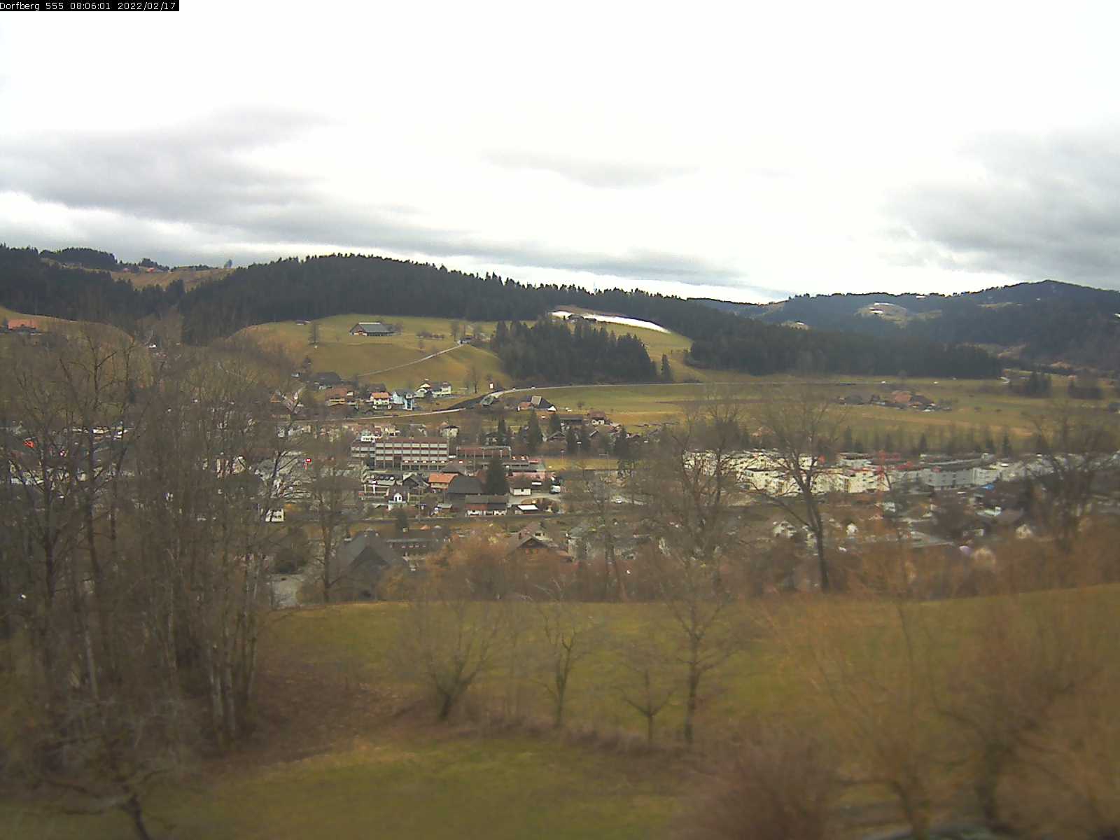 Webcam-Bild: Aussicht vom Dorfberg in Langnau 20220217-080601