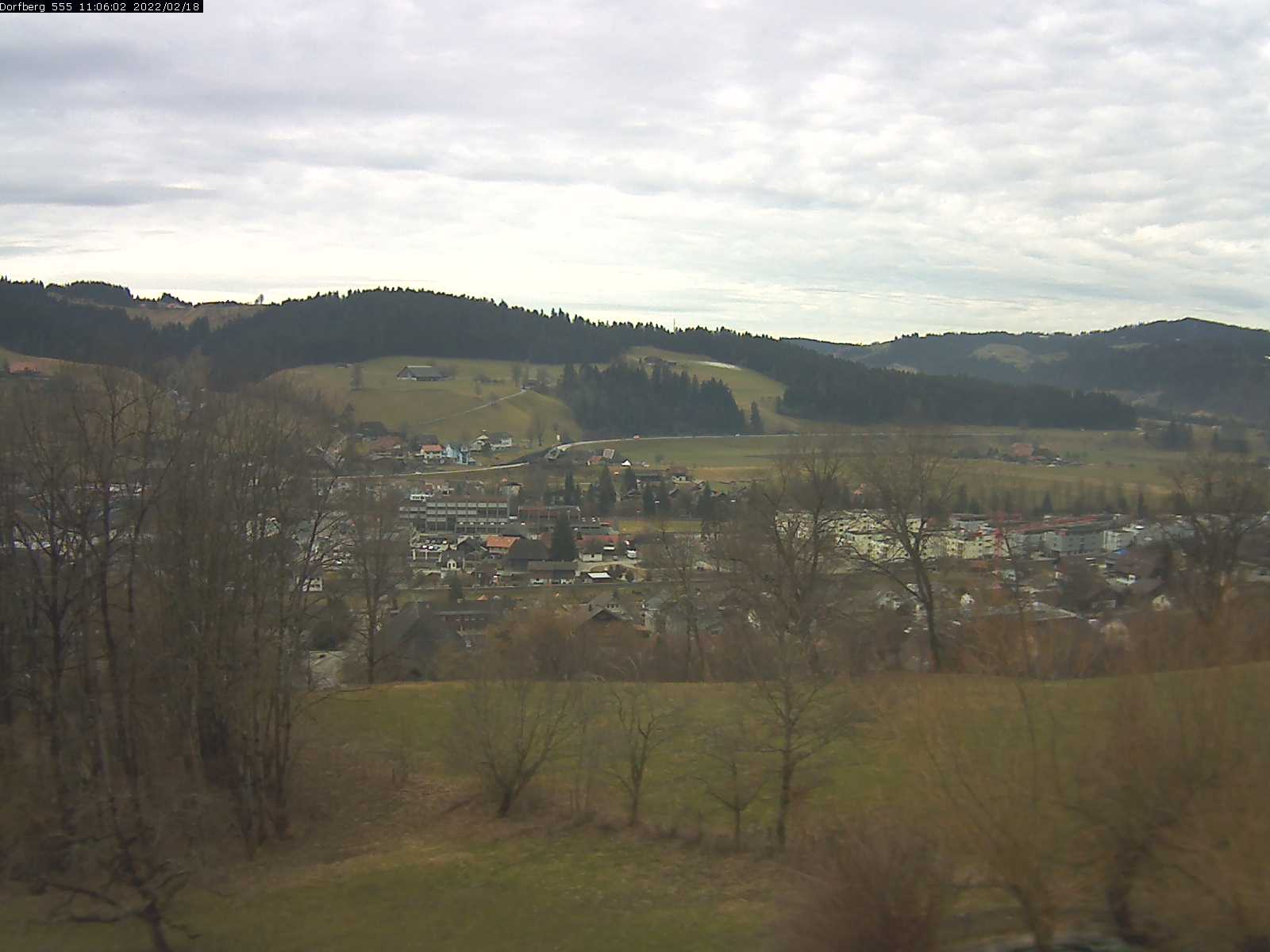 Webcam-Bild: Aussicht vom Dorfberg in Langnau 20220218-110601