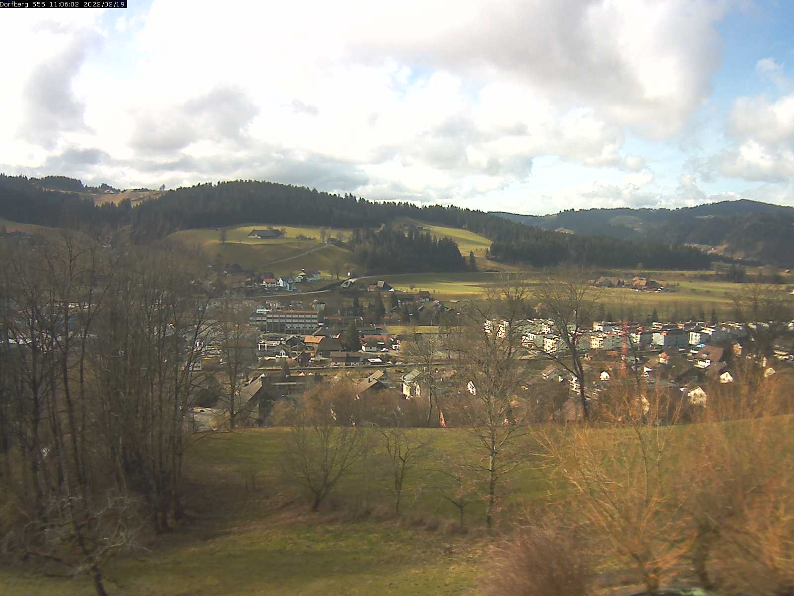 Webcam-Bild: Aussicht vom Dorfberg in Langnau 20220219-110601