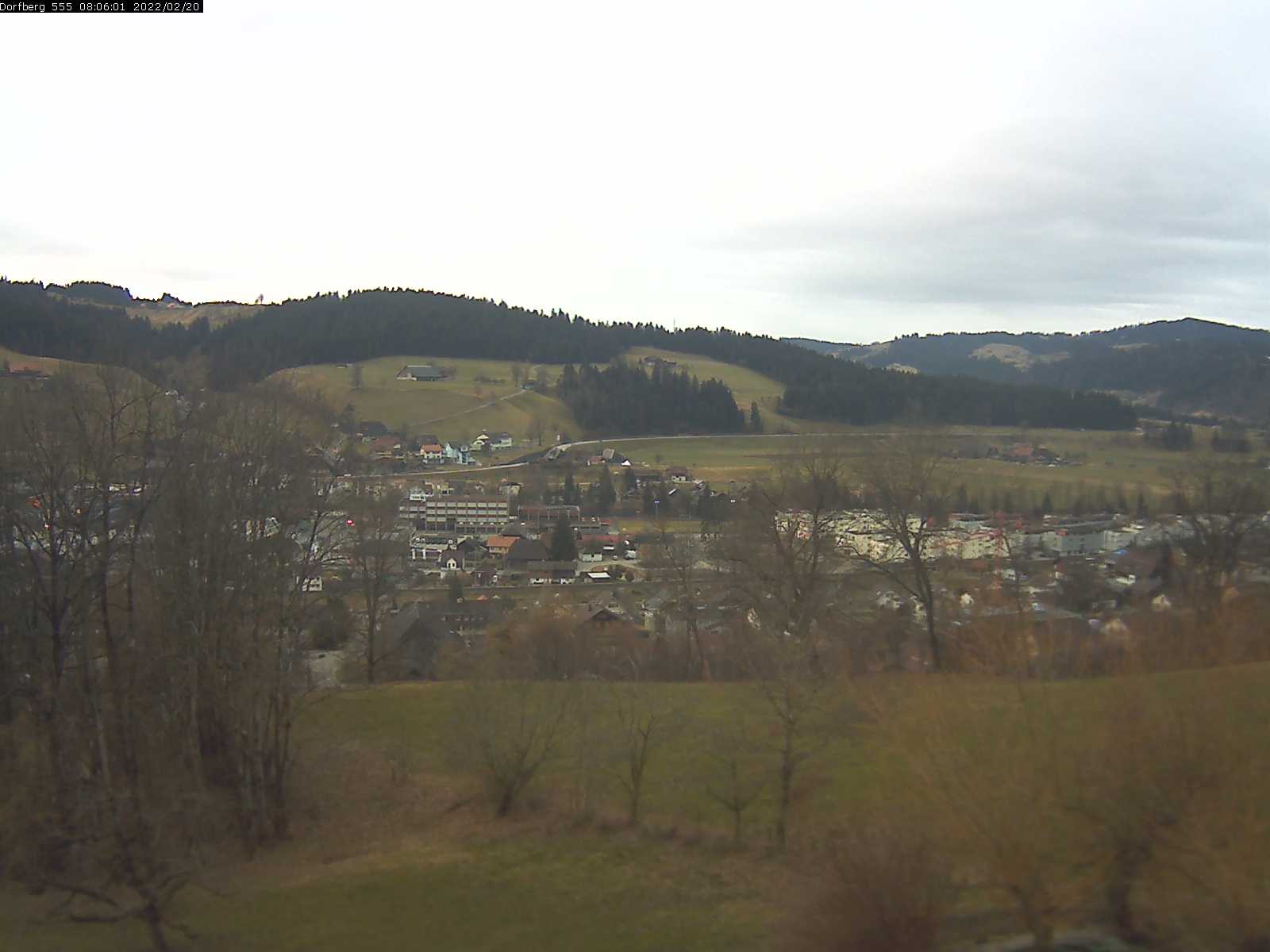 Webcam-Bild: Aussicht vom Dorfberg in Langnau 20220220-080601