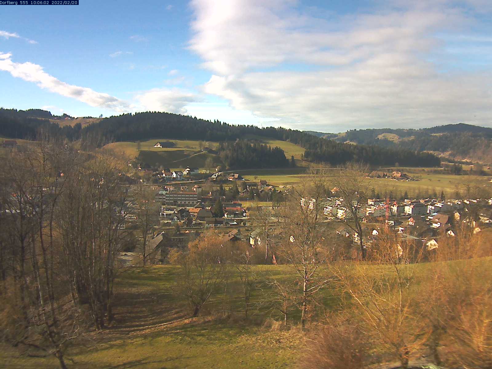 Webcam-Bild: Aussicht vom Dorfberg in Langnau 20220220-100601