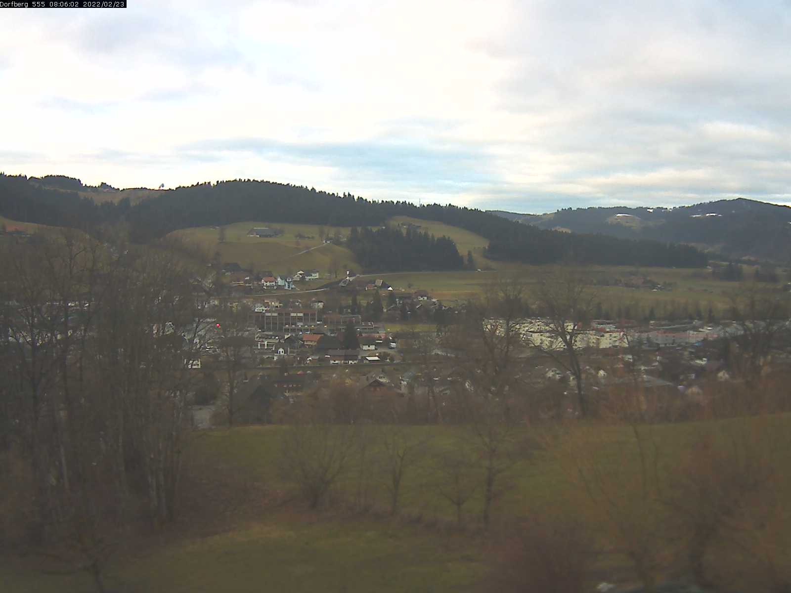 Webcam-Bild: Aussicht vom Dorfberg in Langnau 20220223-080601