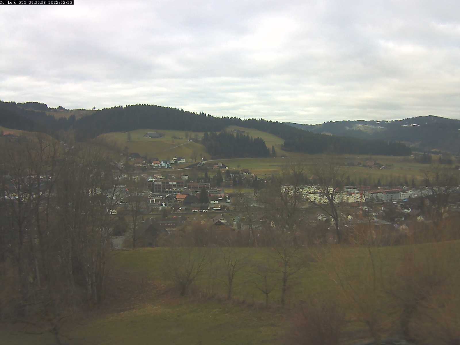 Webcam-Bild: Aussicht vom Dorfberg in Langnau 20220223-090601