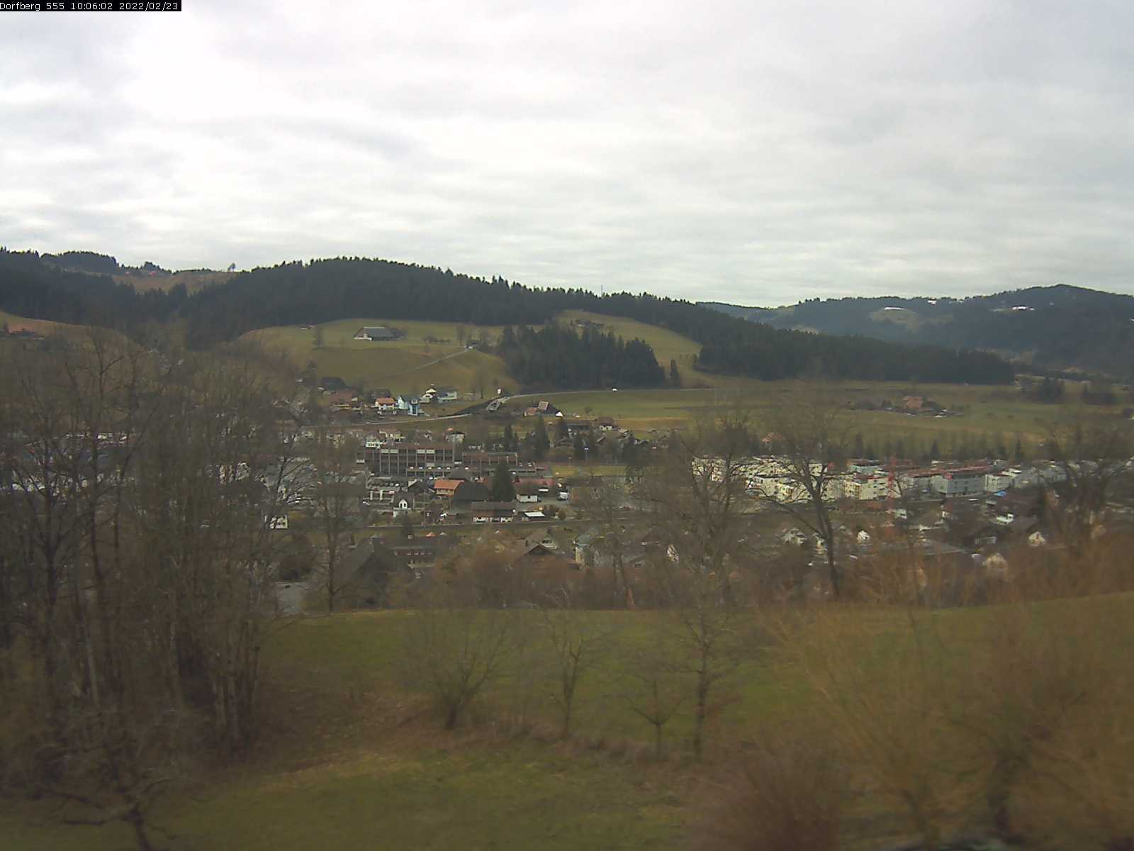 Webcam-Bild: Aussicht vom Dorfberg in Langnau 20220223-100601