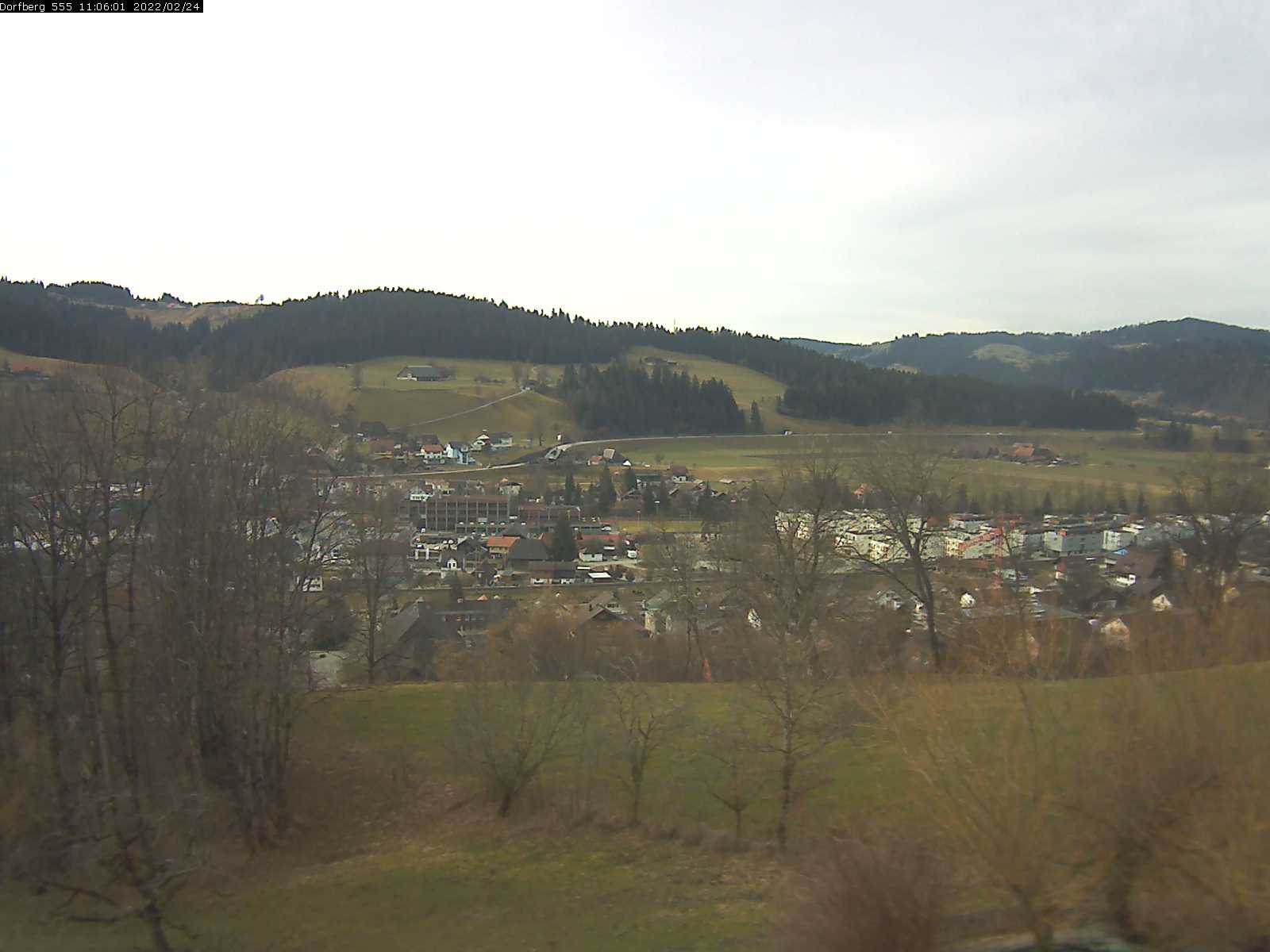 Webcam-Bild: Aussicht vom Dorfberg in Langnau 20220224-110601