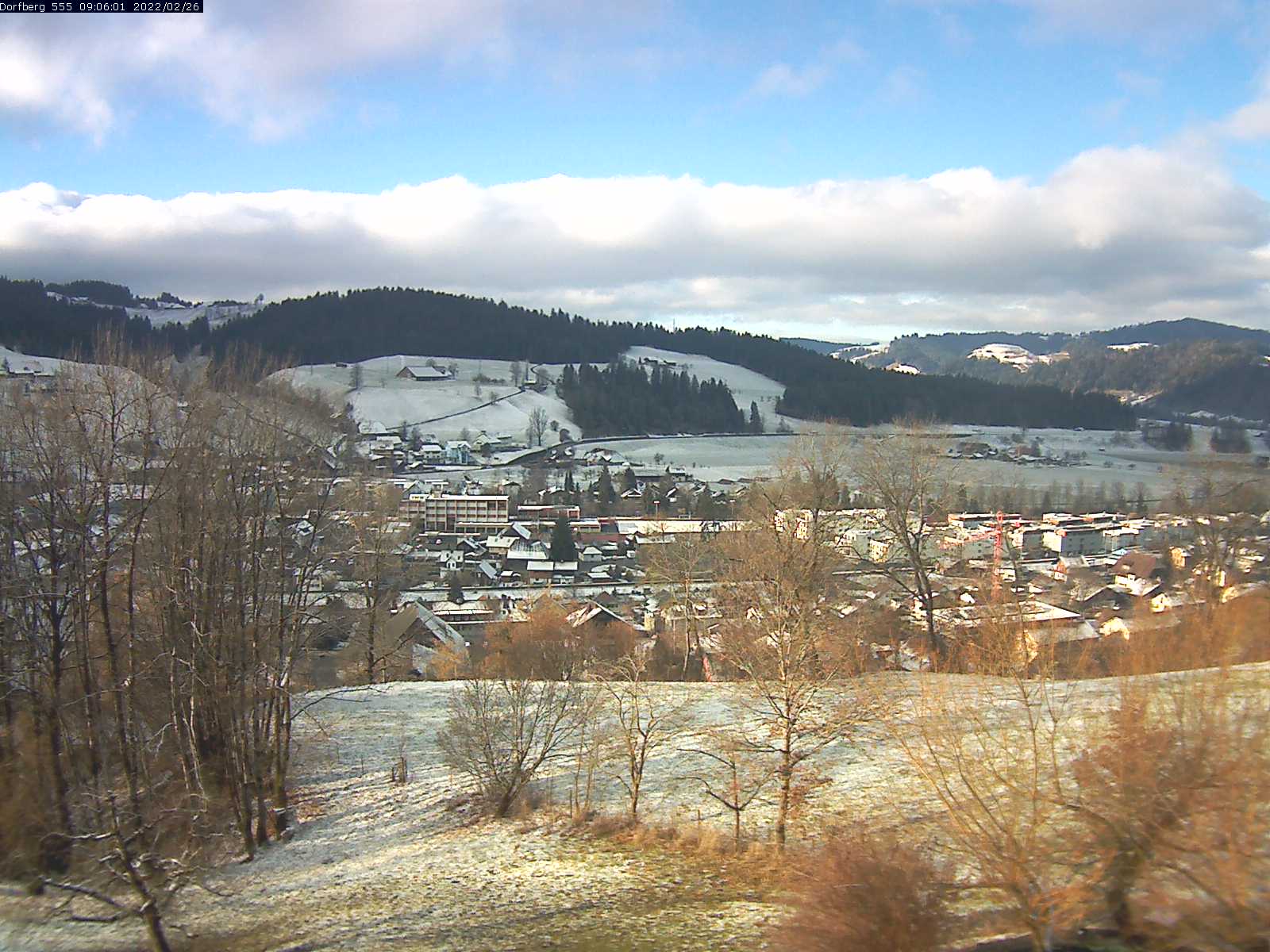 Webcam-Bild: Aussicht vom Dorfberg in Langnau 20220226-090601