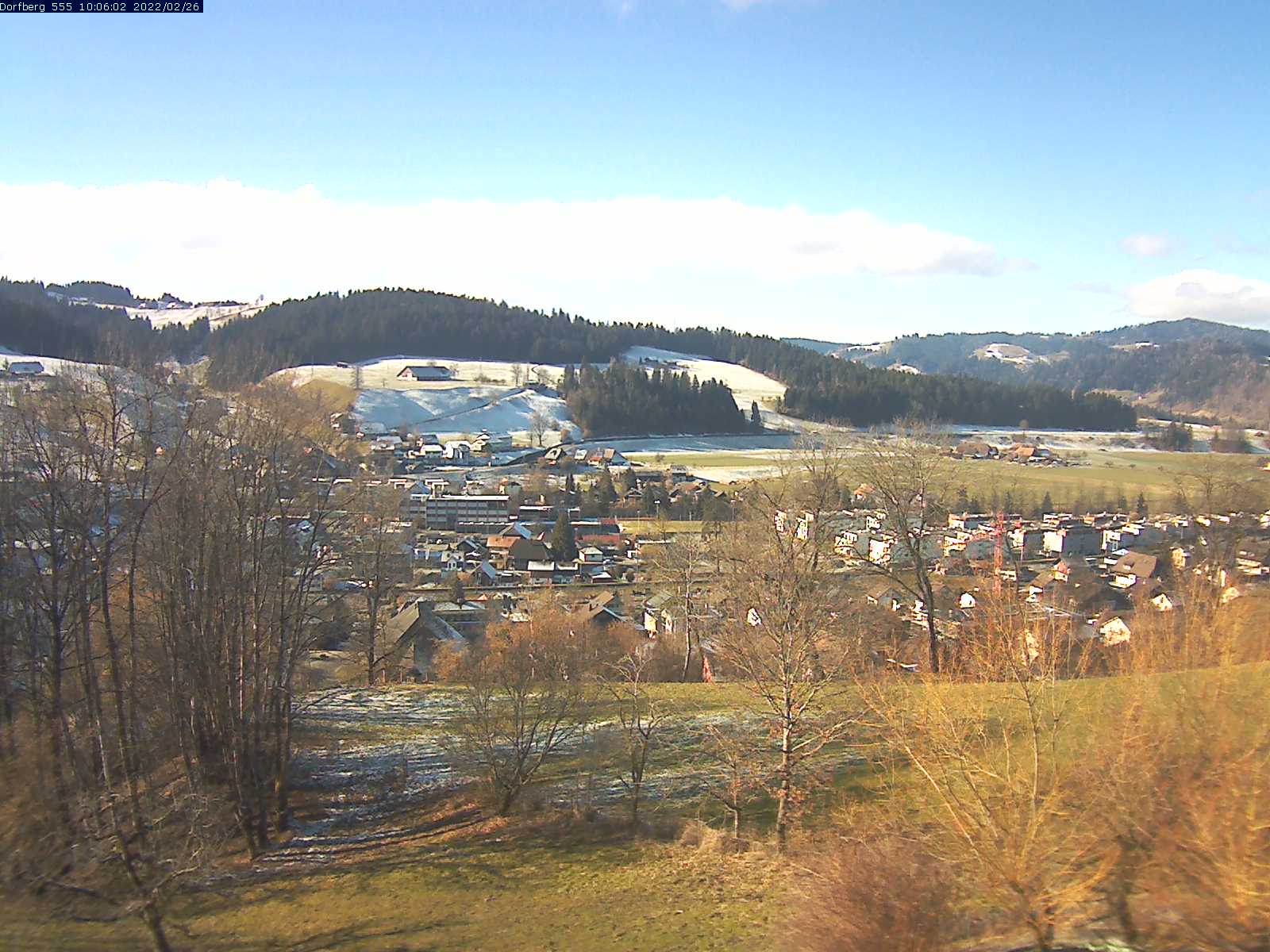 Webcam-Bild: Aussicht vom Dorfberg in Langnau 20220226-100601
