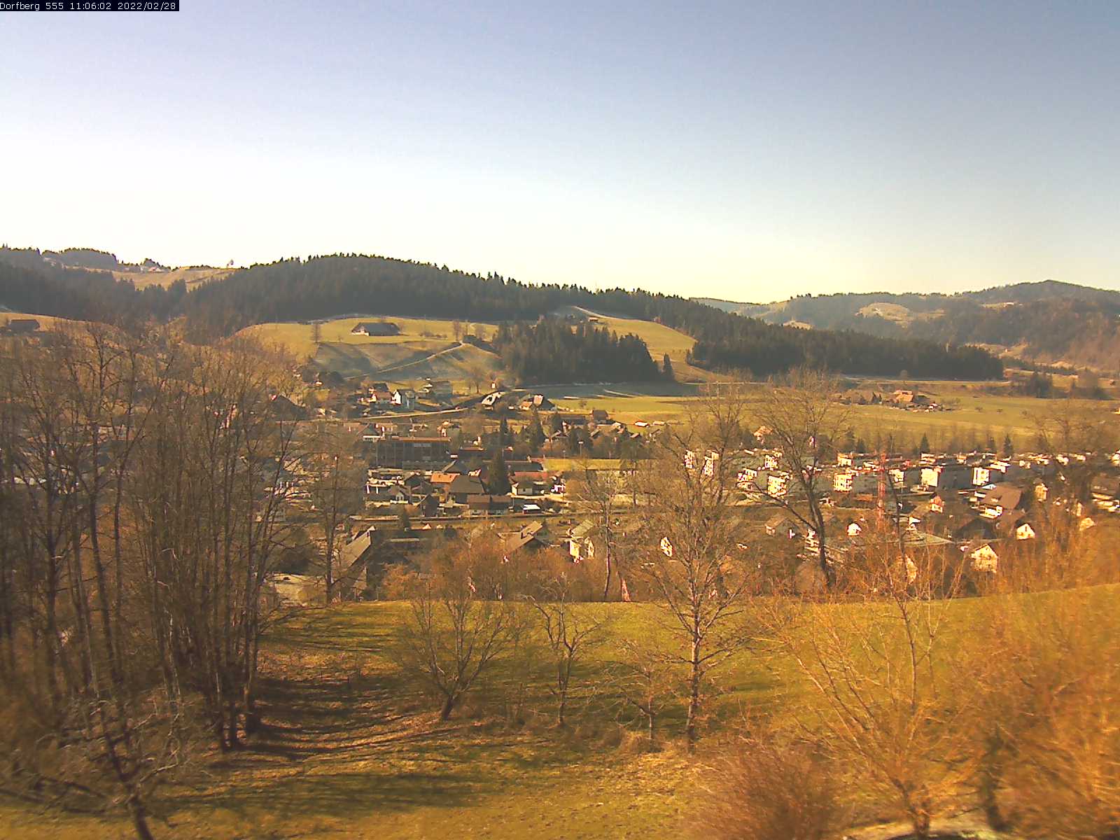 Webcam-Bild: Aussicht vom Dorfberg in Langnau 20220228-110601