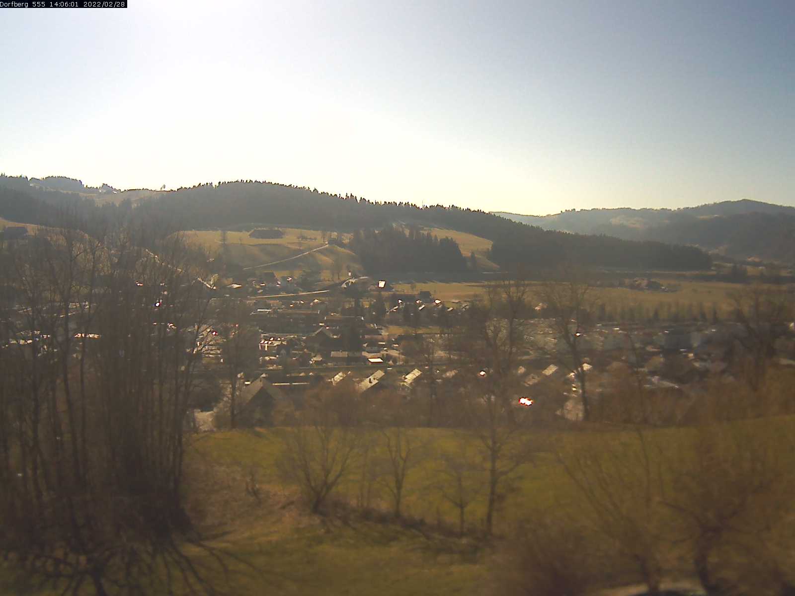 Webcam-Bild: Aussicht vom Dorfberg in Langnau 20220228-140601