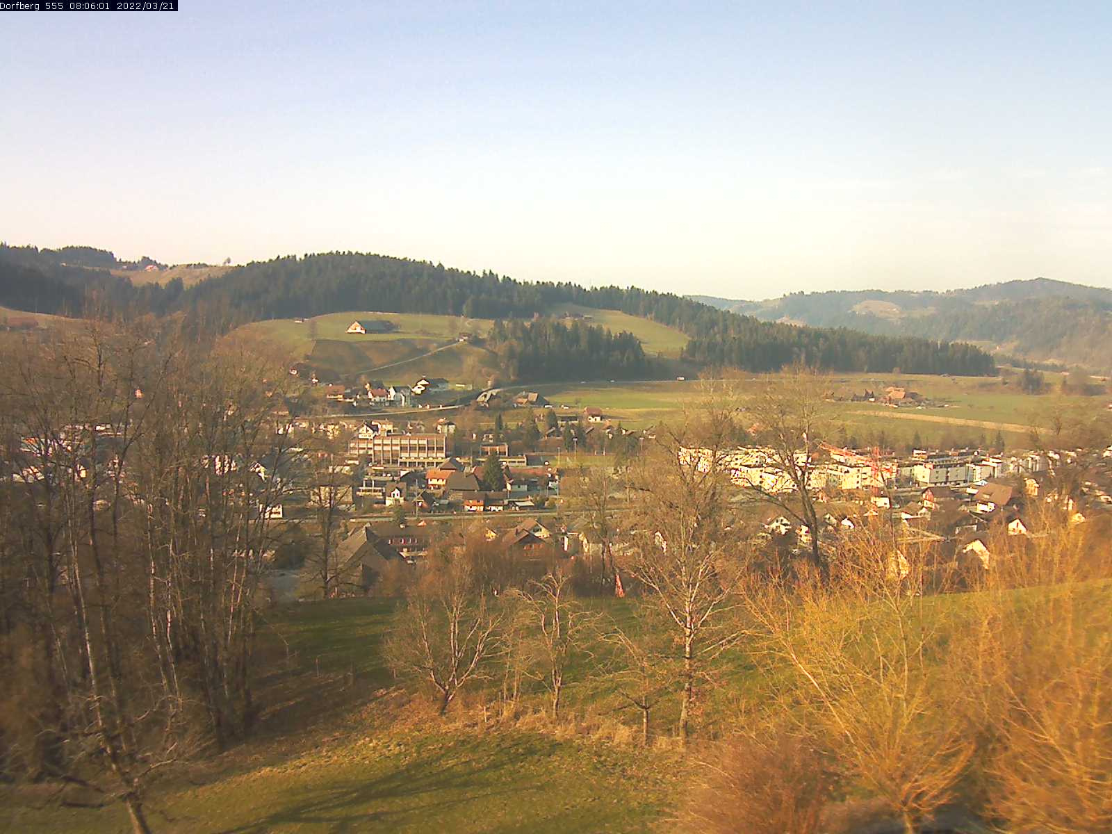 Webcam-Bild: Aussicht vom Dorfberg in Langnau 20220321-080601