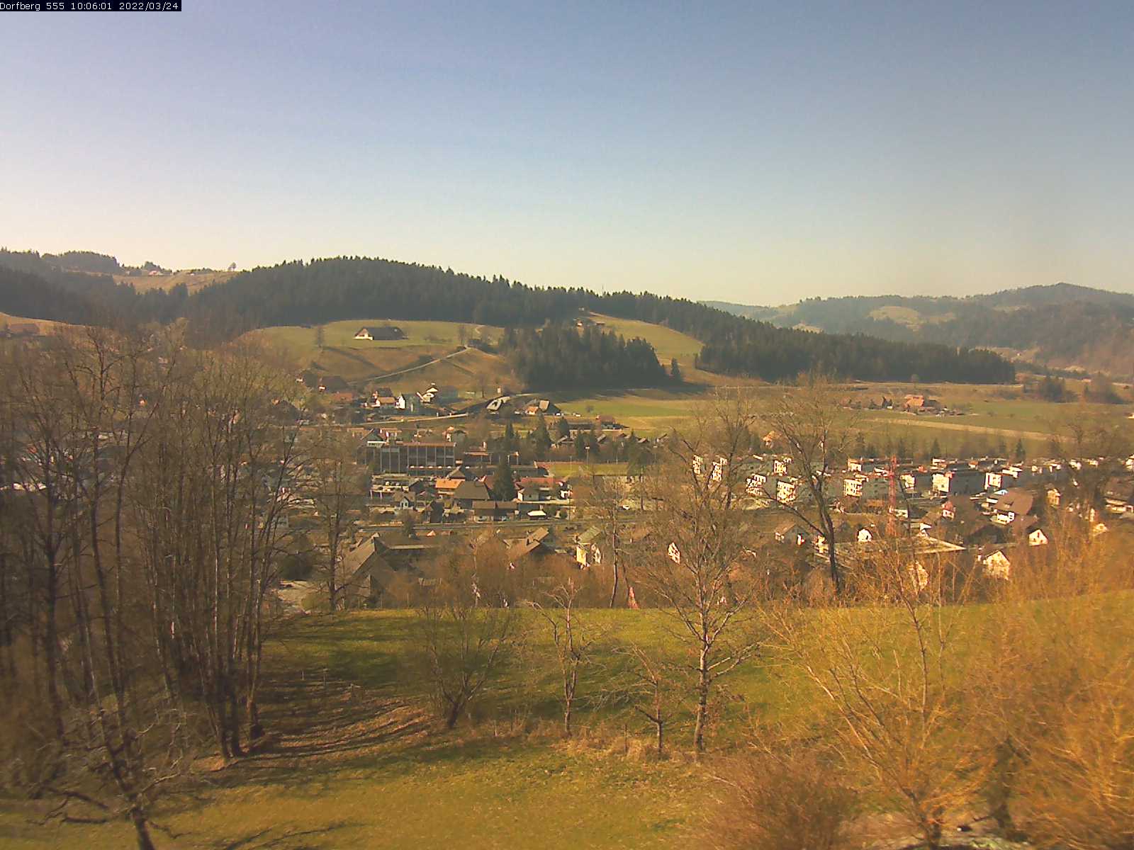 Webcam-Bild: Aussicht vom Dorfberg in Langnau 20220324-100601