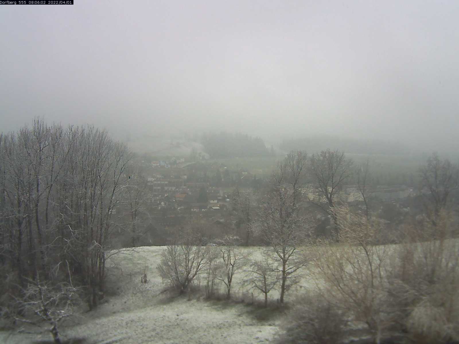 Webcam-Bild: Aussicht vom Dorfberg in Langnau 20220401-080601