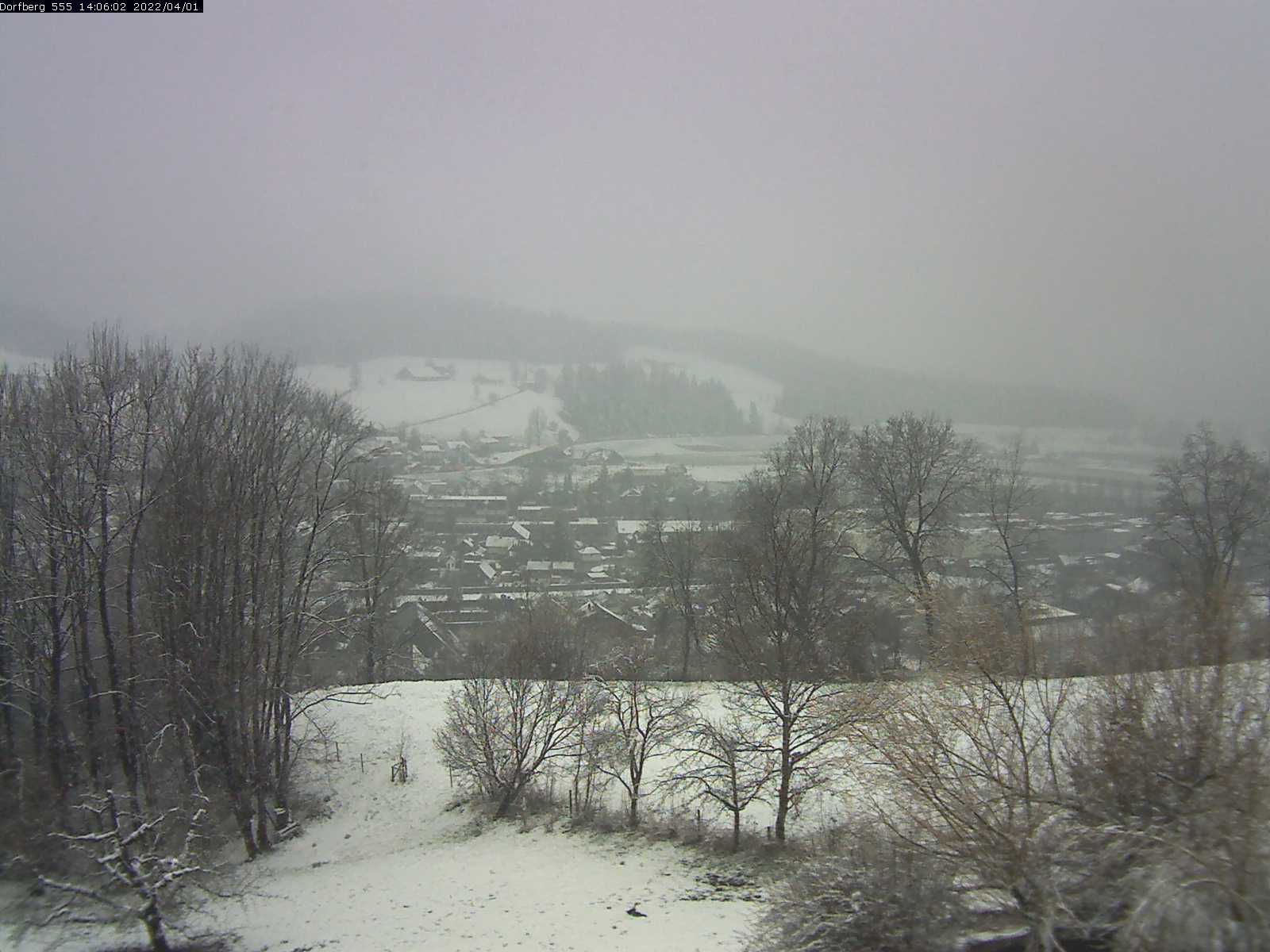Webcam-Bild: Aussicht vom Dorfberg in Langnau 20220401-140601