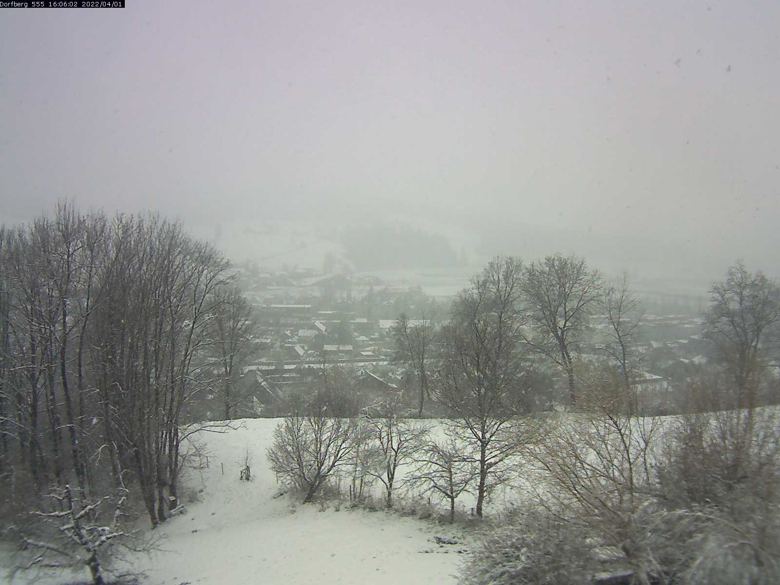 Webcam-Bild: Aussicht vom Dorfberg in Langnau 20220401-160601