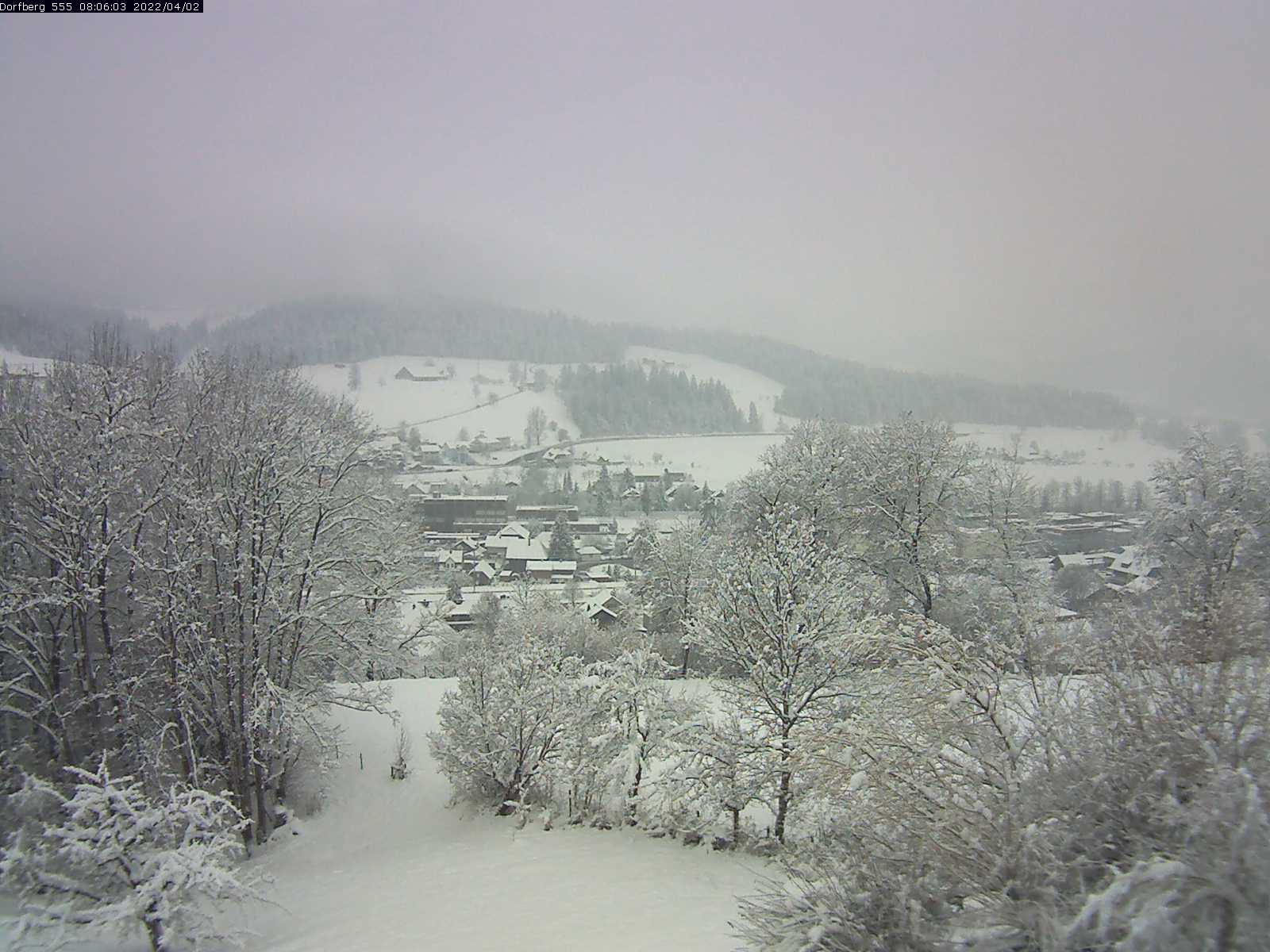 Webcam-Bild: Aussicht vom Dorfberg in Langnau 20220402-080601