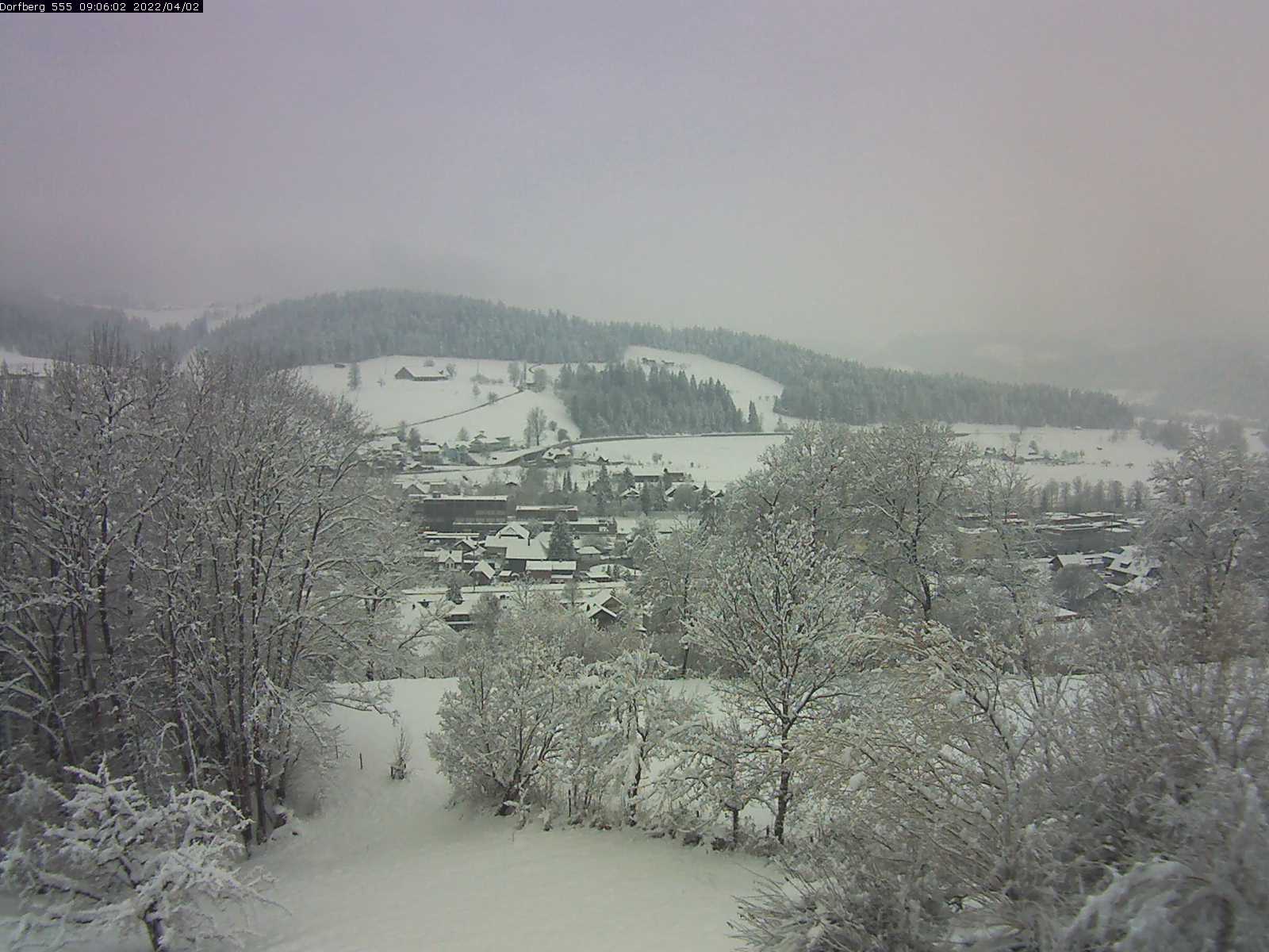 Webcam-Bild: Aussicht vom Dorfberg in Langnau 20220402-090601