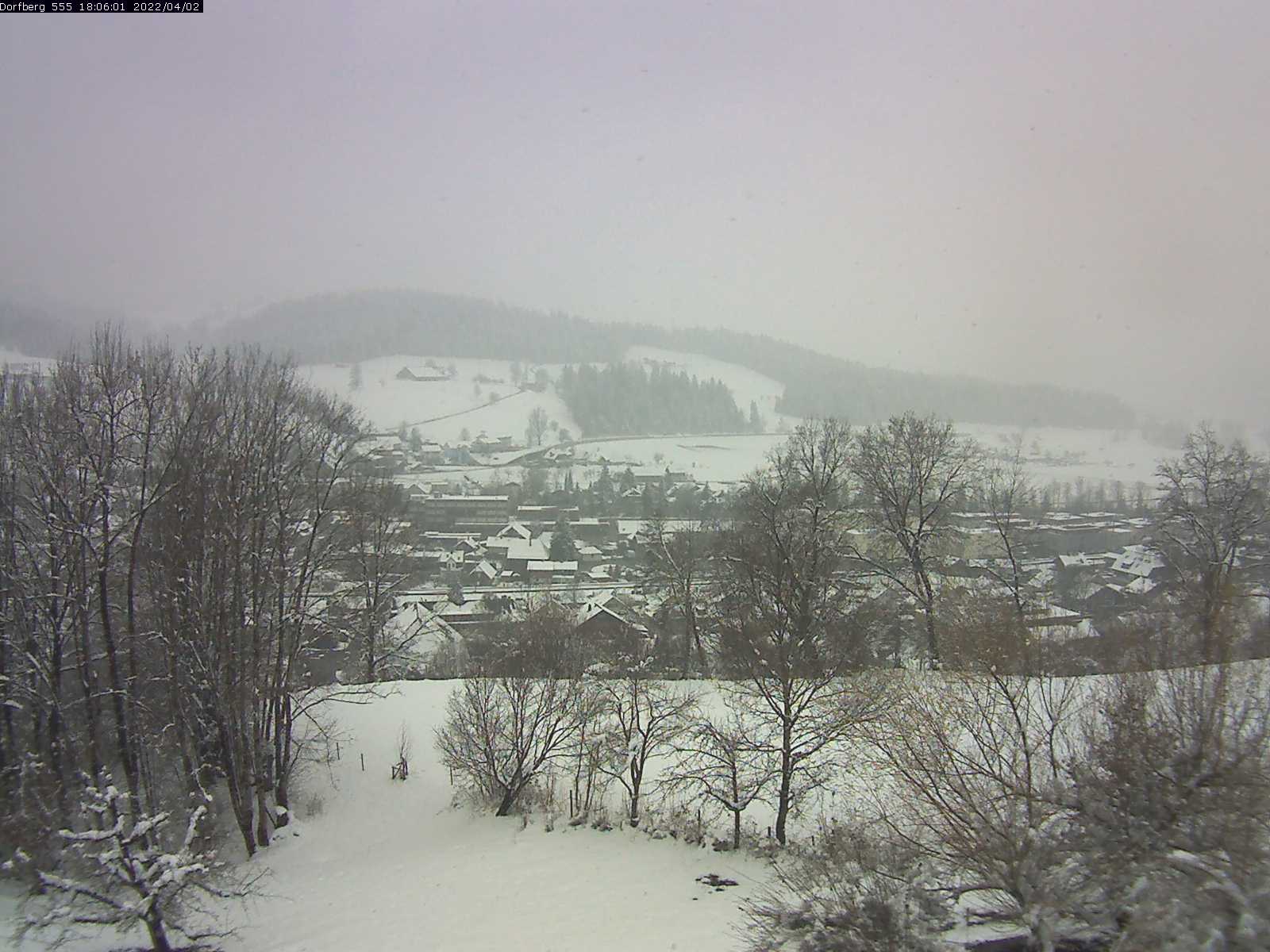 Webcam-Bild: Aussicht vom Dorfberg in Langnau 20220402-180601