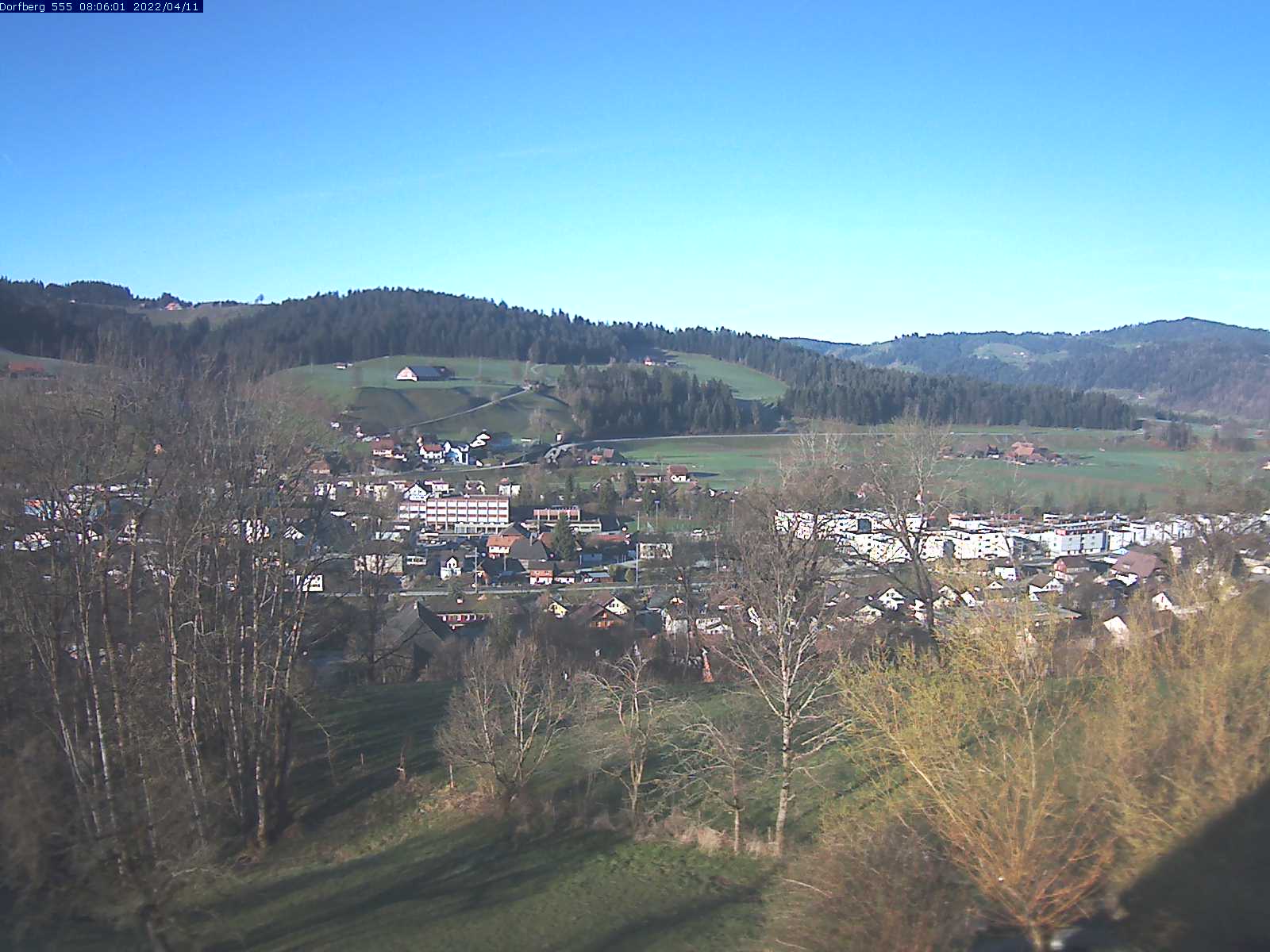 Webcam-Bild: Aussicht vom Dorfberg in Langnau 20220411-080601