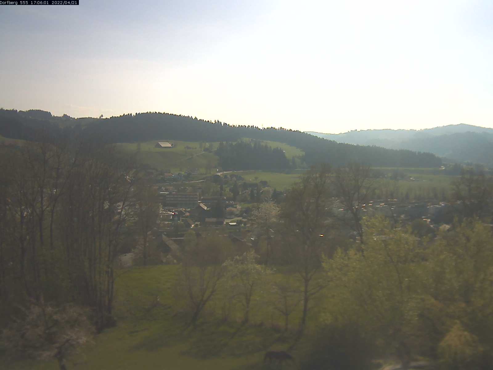 Webcam-Bild: Aussicht vom Dorfberg in Langnau 20220421-170601