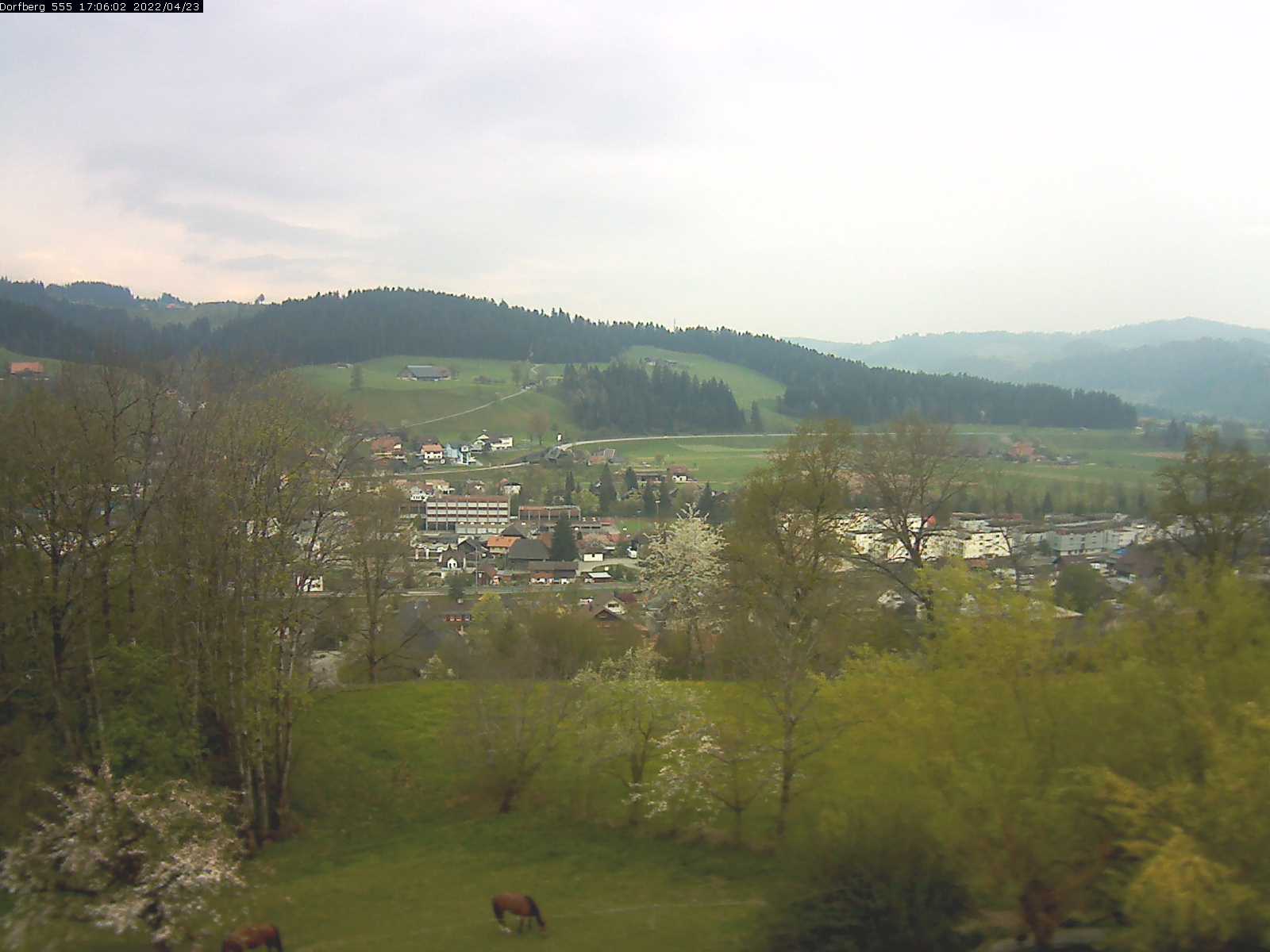 Webcam-Bild: Aussicht vom Dorfberg in Langnau 20220423-170601