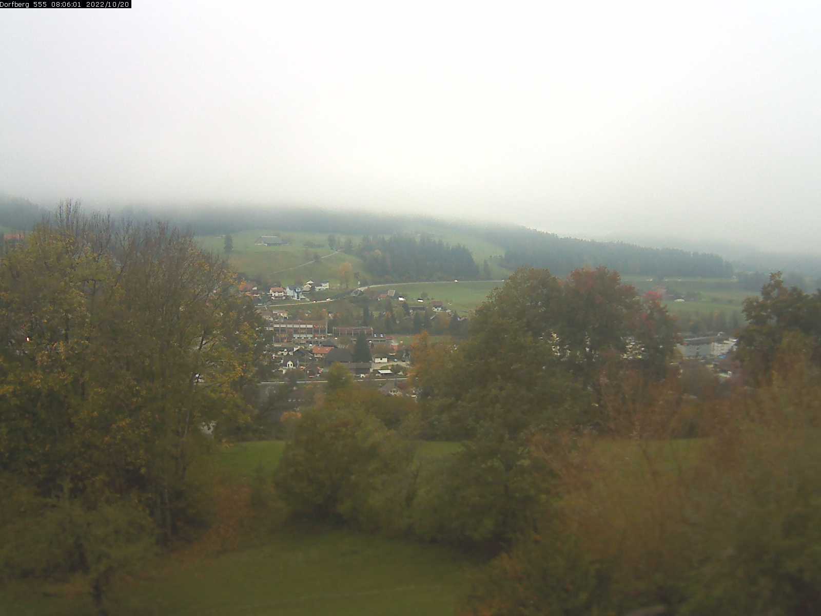 Webcam-Bild: Aussicht vom Dorfberg in Langnau 20221020-080601