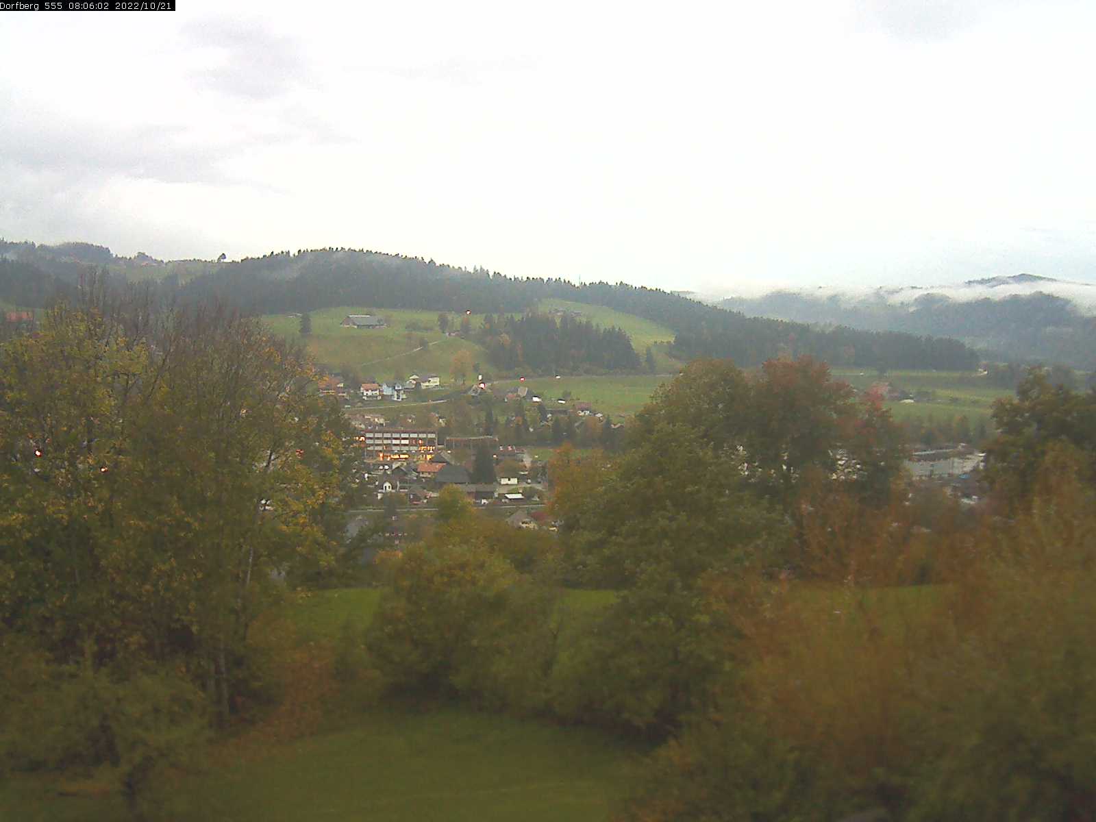 Webcam-Bild: Aussicht vom Dorfberg in Langnau 20221021-080601